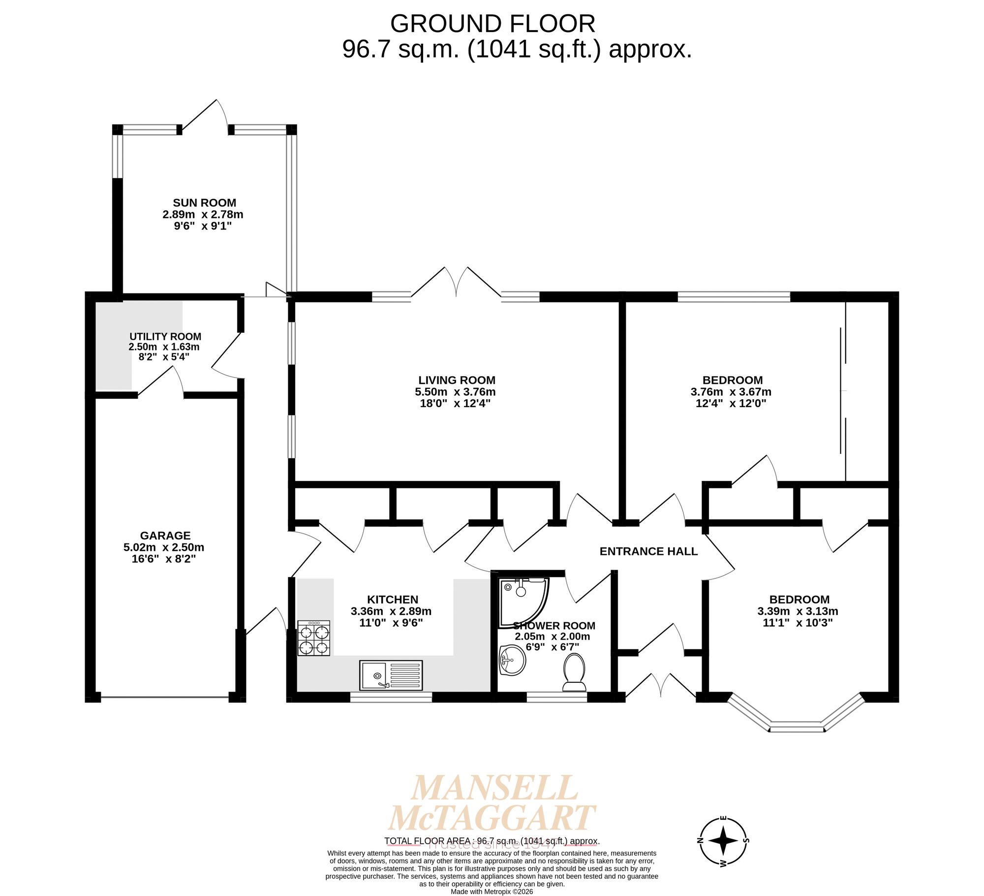 31 Longbridge Road, Horley floorplan