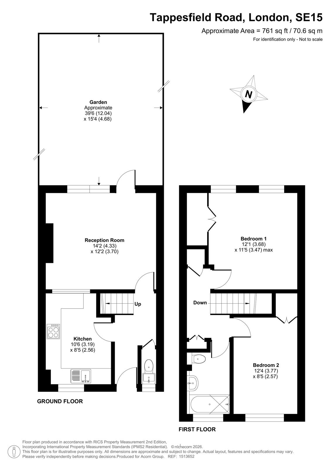 Tappesfield Road, London floorplan