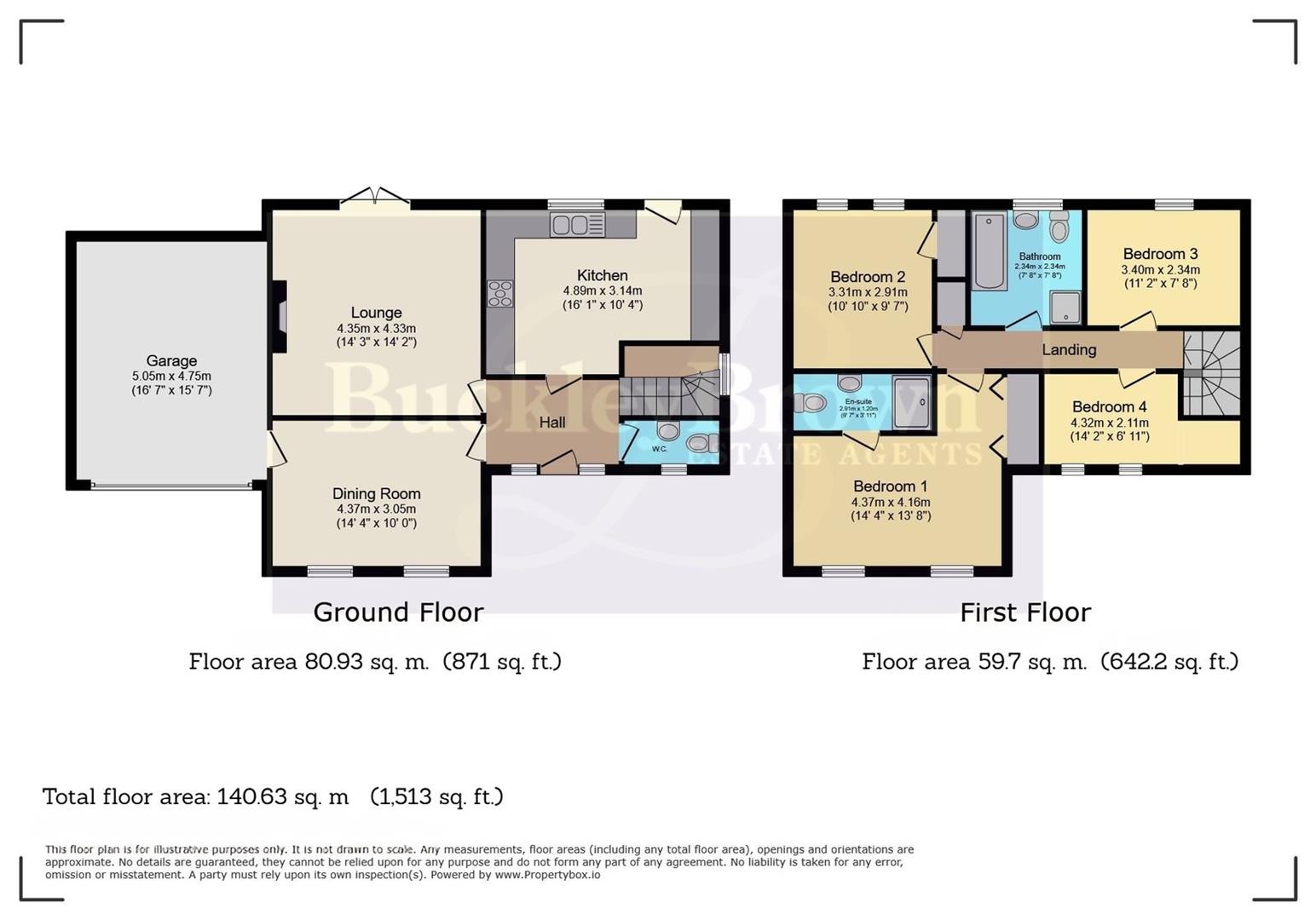 The Carriage House, 8, Castle View, Chesterfield floorplan
