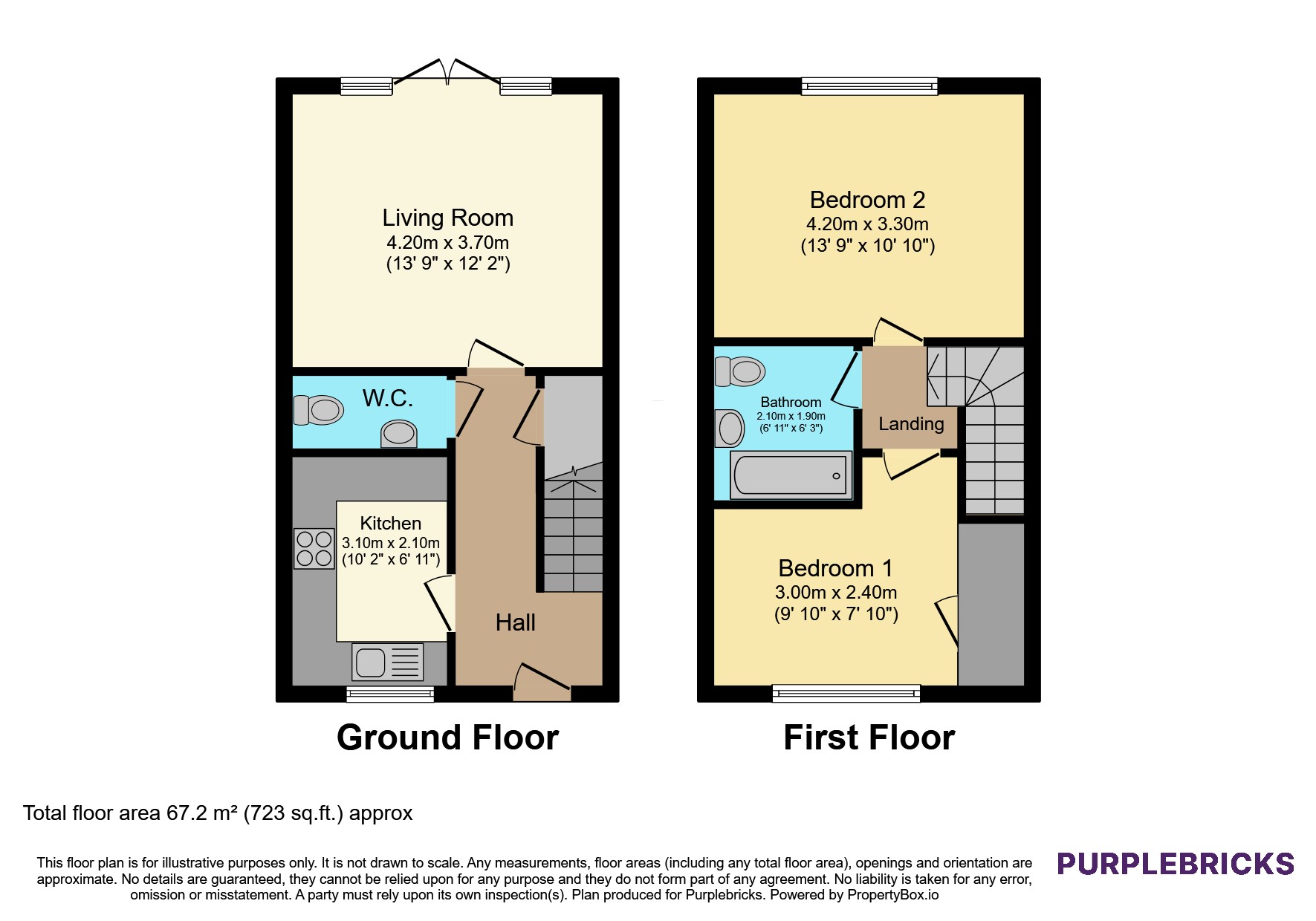 7, Willow Road, Cotgrave, Nottingham floorplan