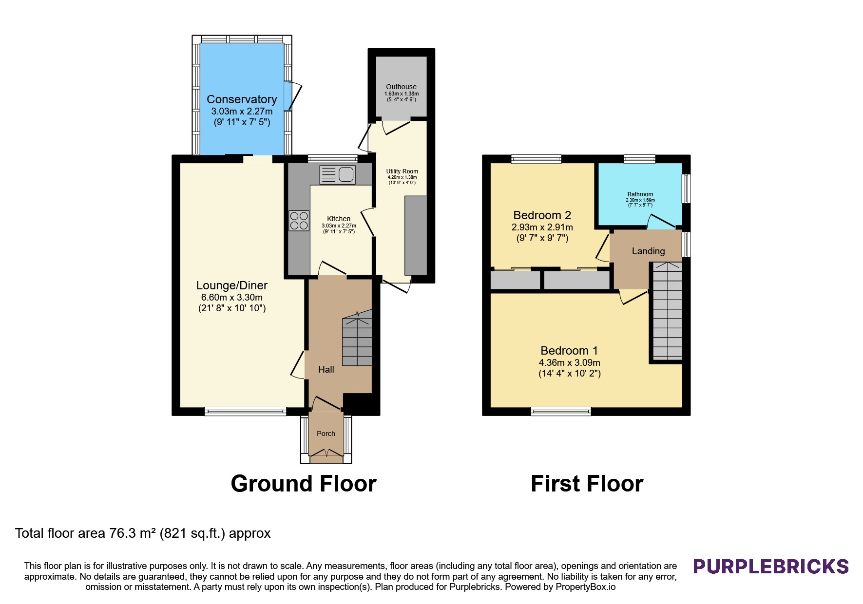 36, Briddsland Road, Birmingham floorplan