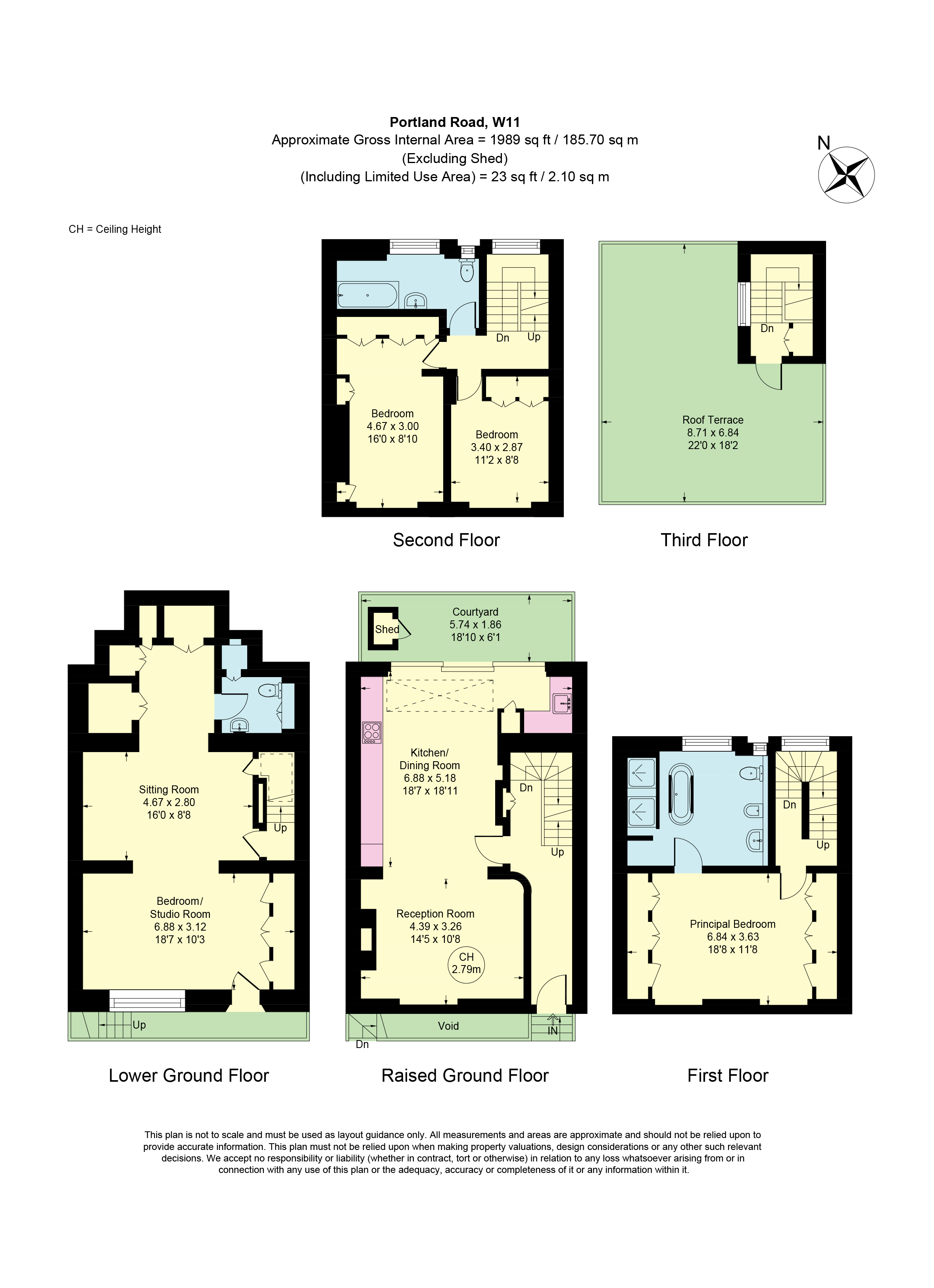 Portland Road, London W11, 4 bedroom town house for sale 63282005