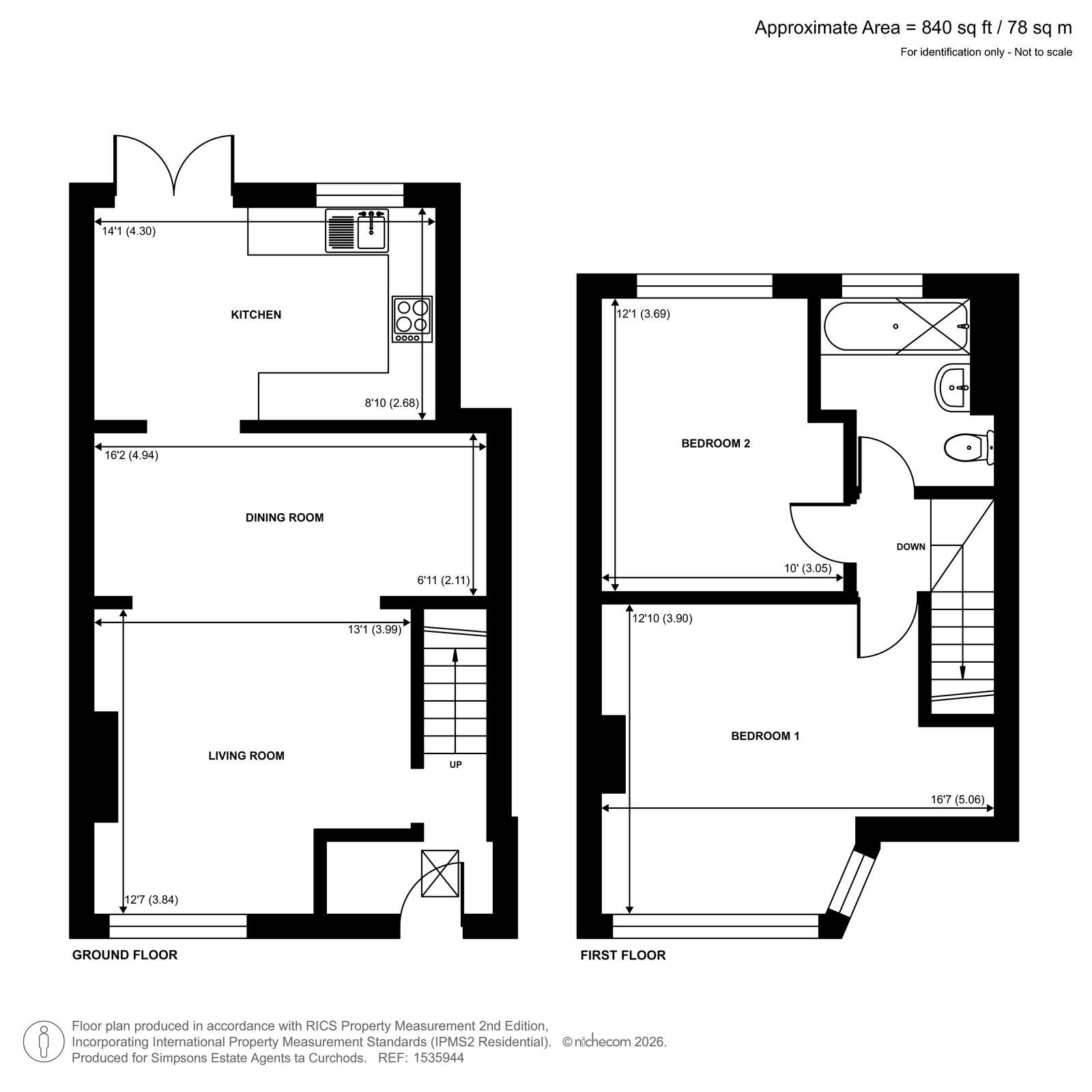 River Walk, Walton-On-Thames floorplan