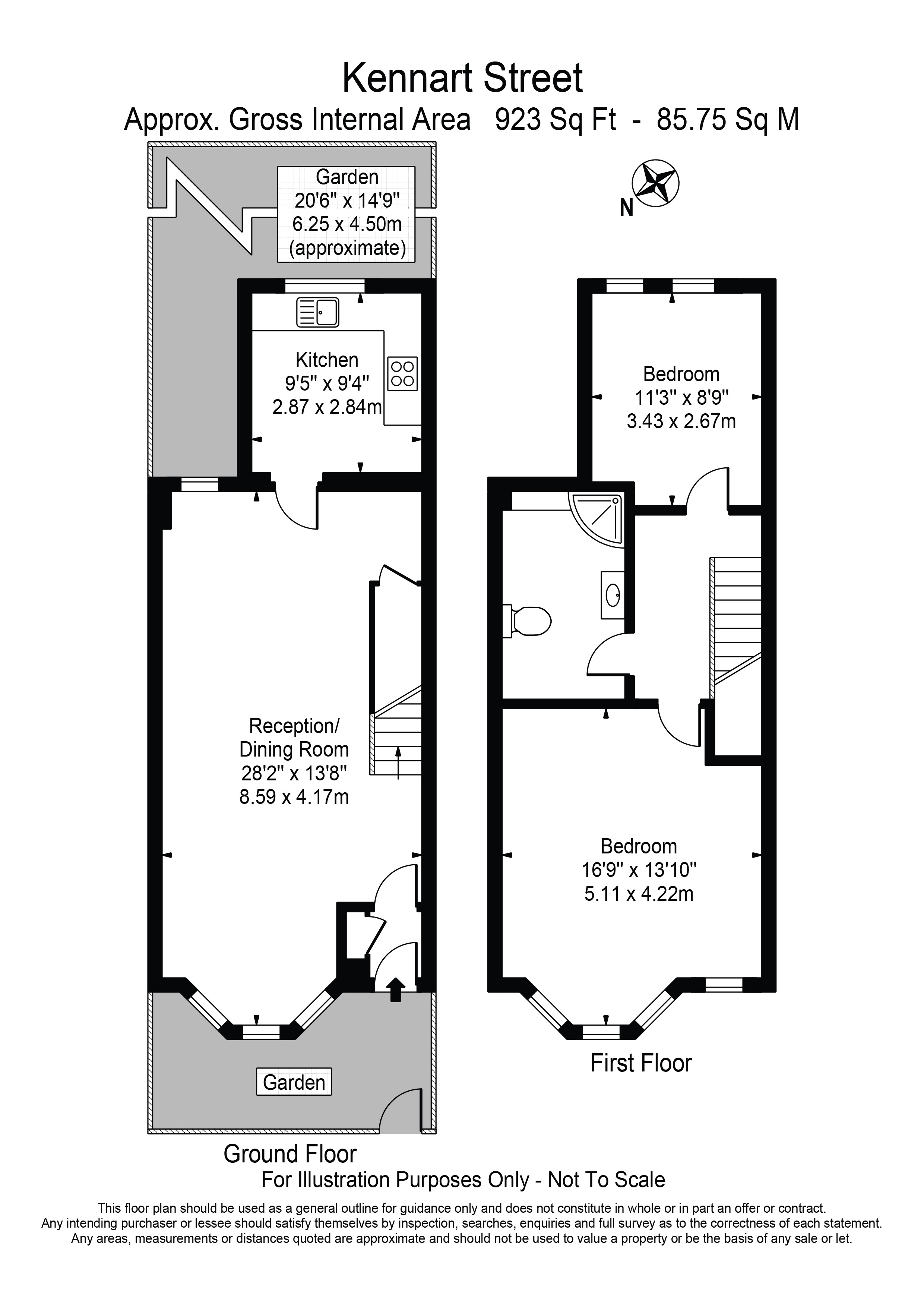 6a, Kennard Street, London floorplan