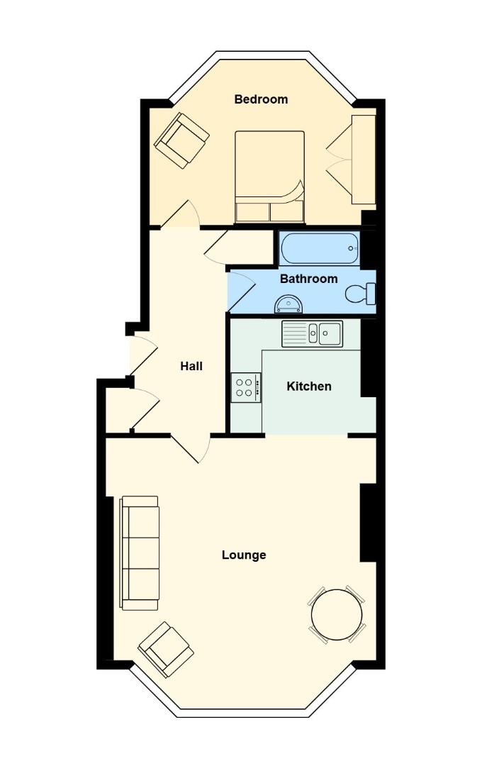 6 Lansdowne House, Plymouth Road, Penarth floorplan