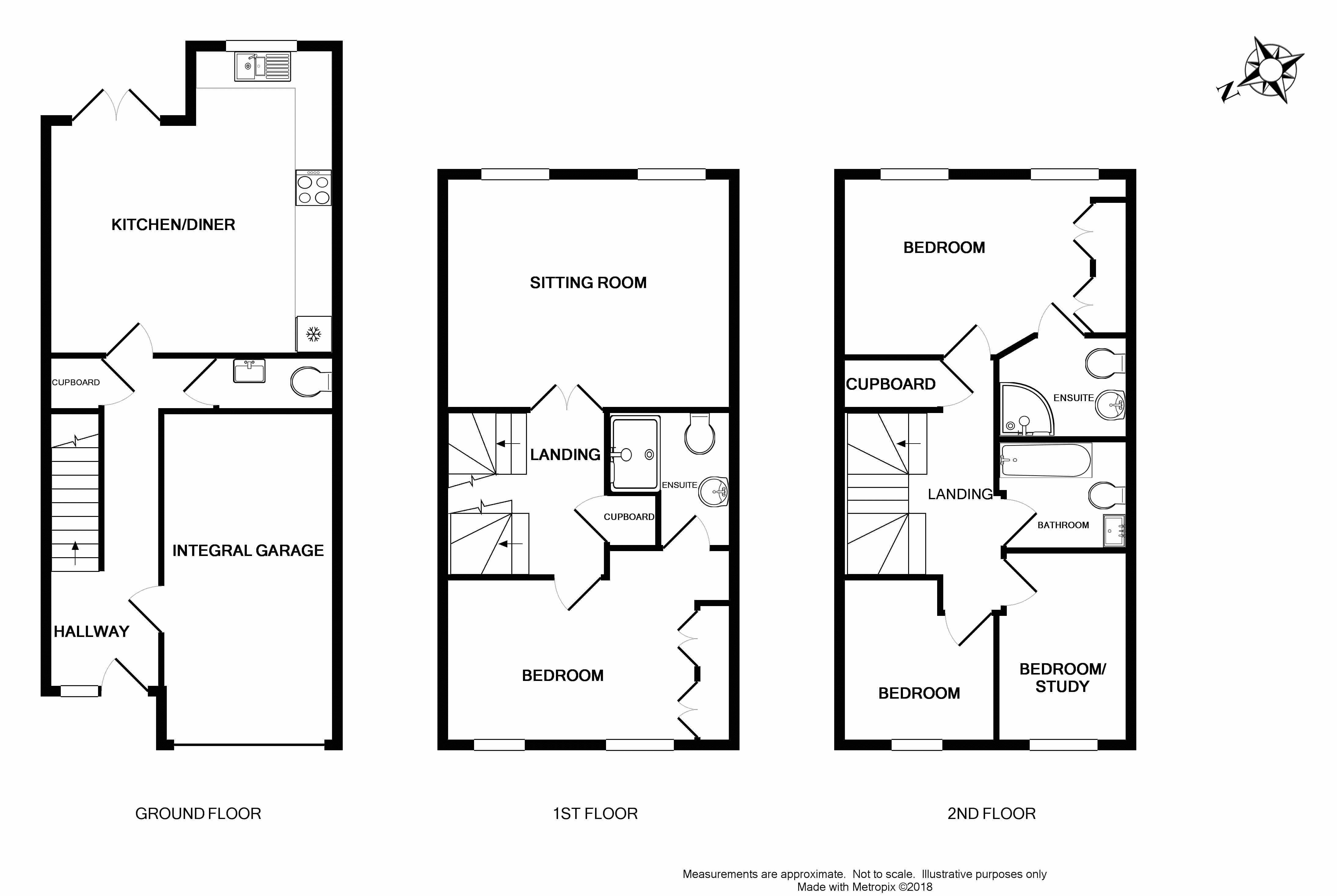 4 Bedrooms End terrace house for sale in Princes Gate, High Wycombe HP13