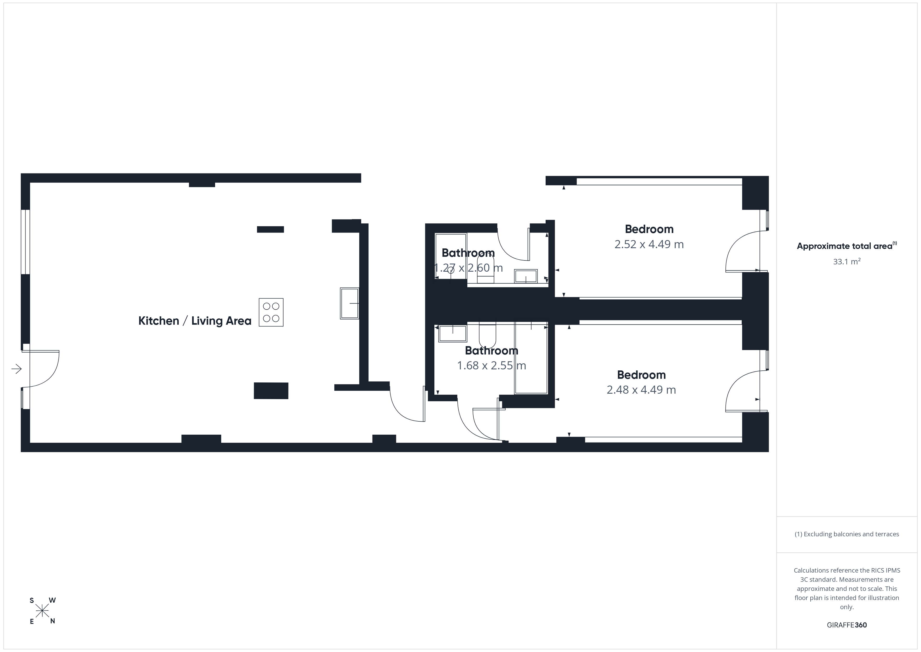 6, Macintosh Mills, Manchester floorplan