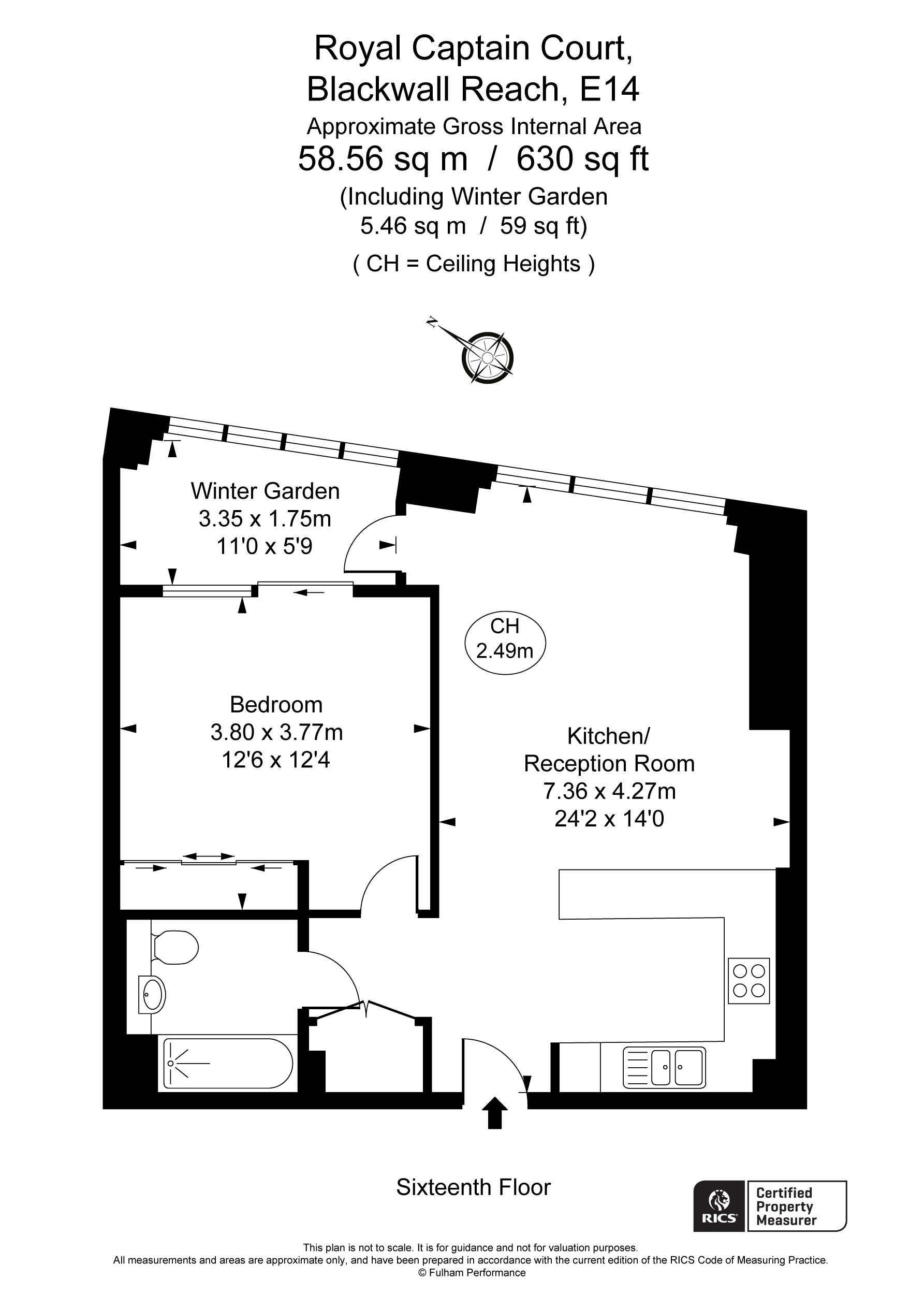 Royal Captain Court, Blackwall Reach floorplan