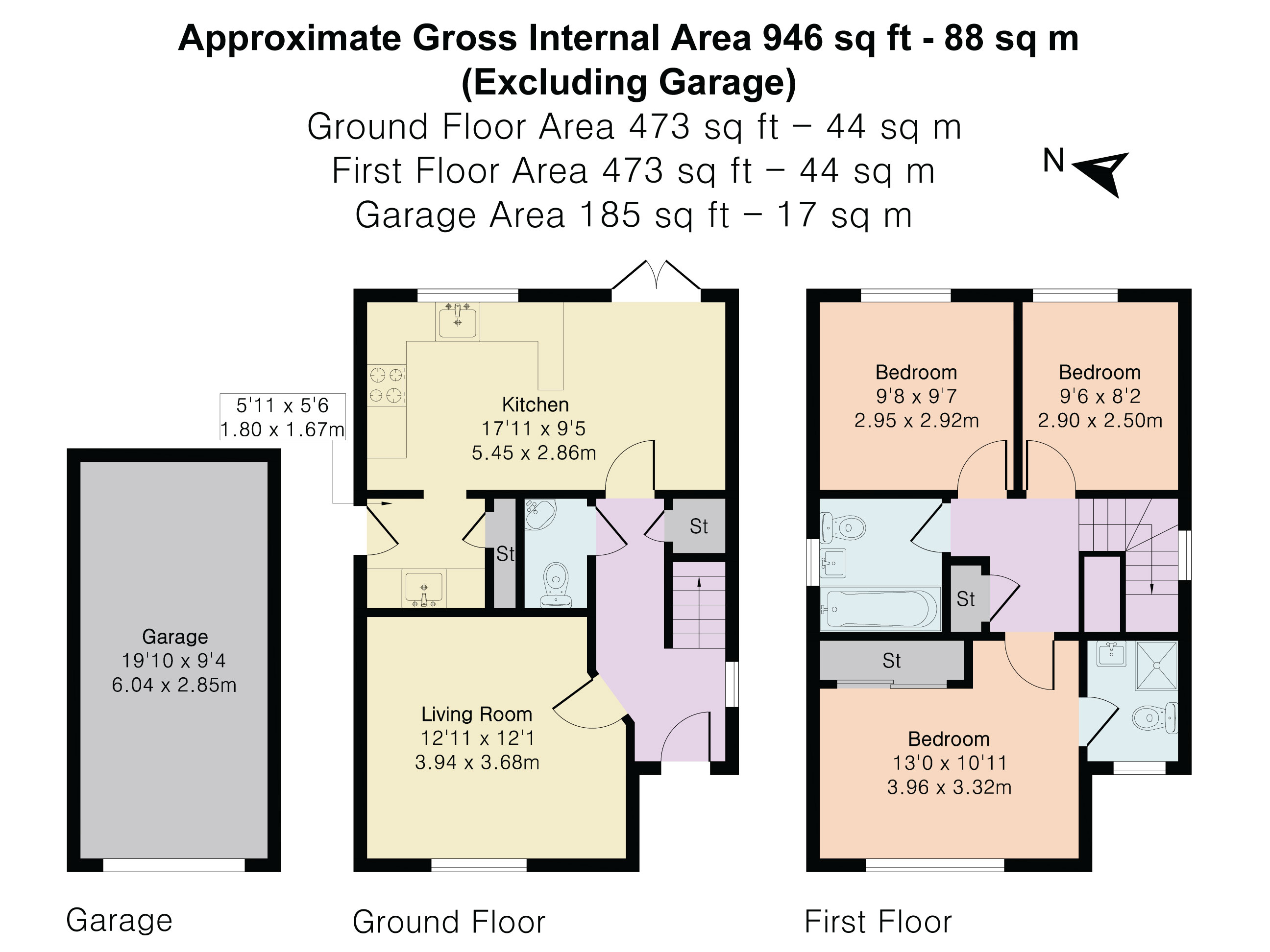 3, Water Lake Avenue, Exeter floorplan