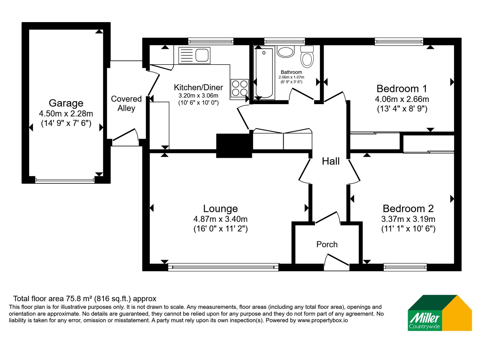 5, Lanoweth, Cornwall floorplan