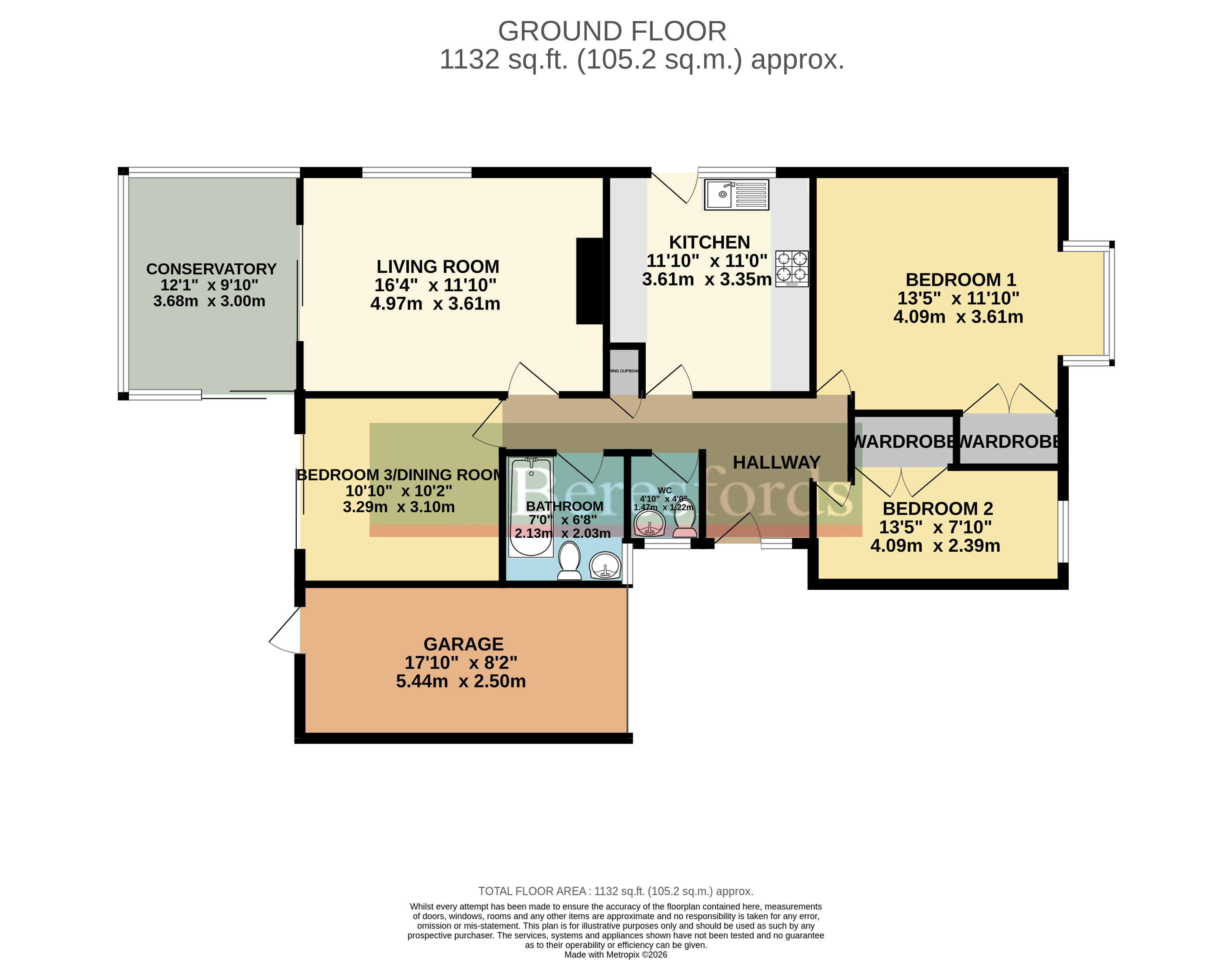 24, School Lane, Manningtree floorplan