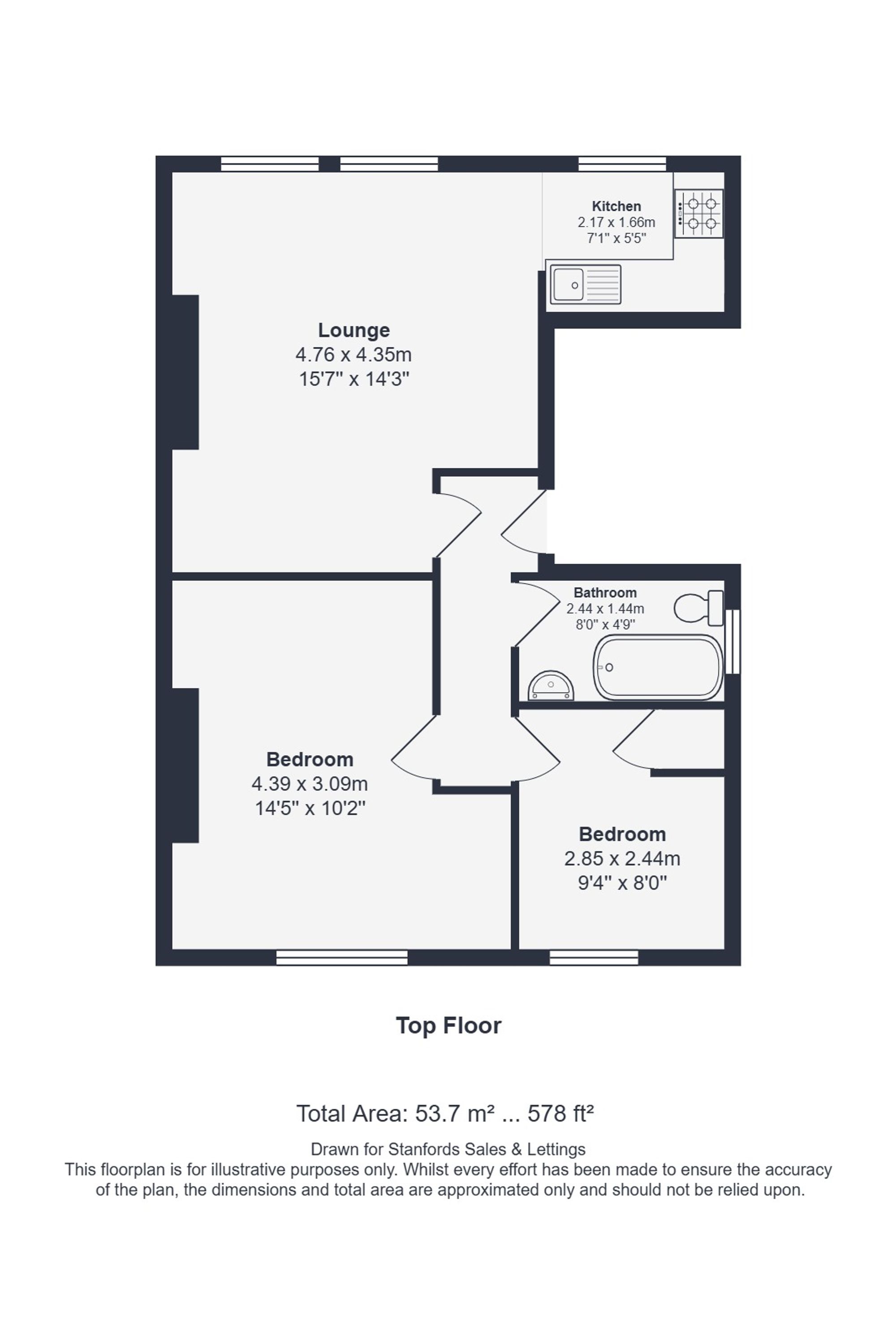 20d, London floorplan
