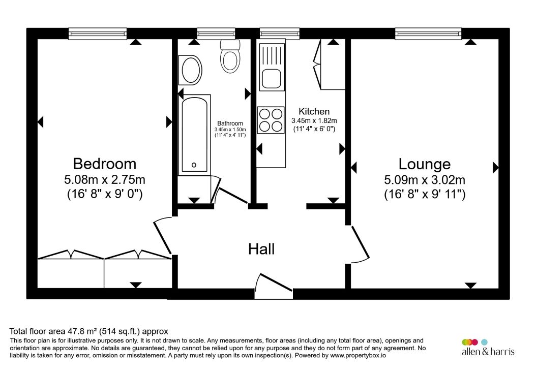 142, Glenwood, Cardiff floorplan