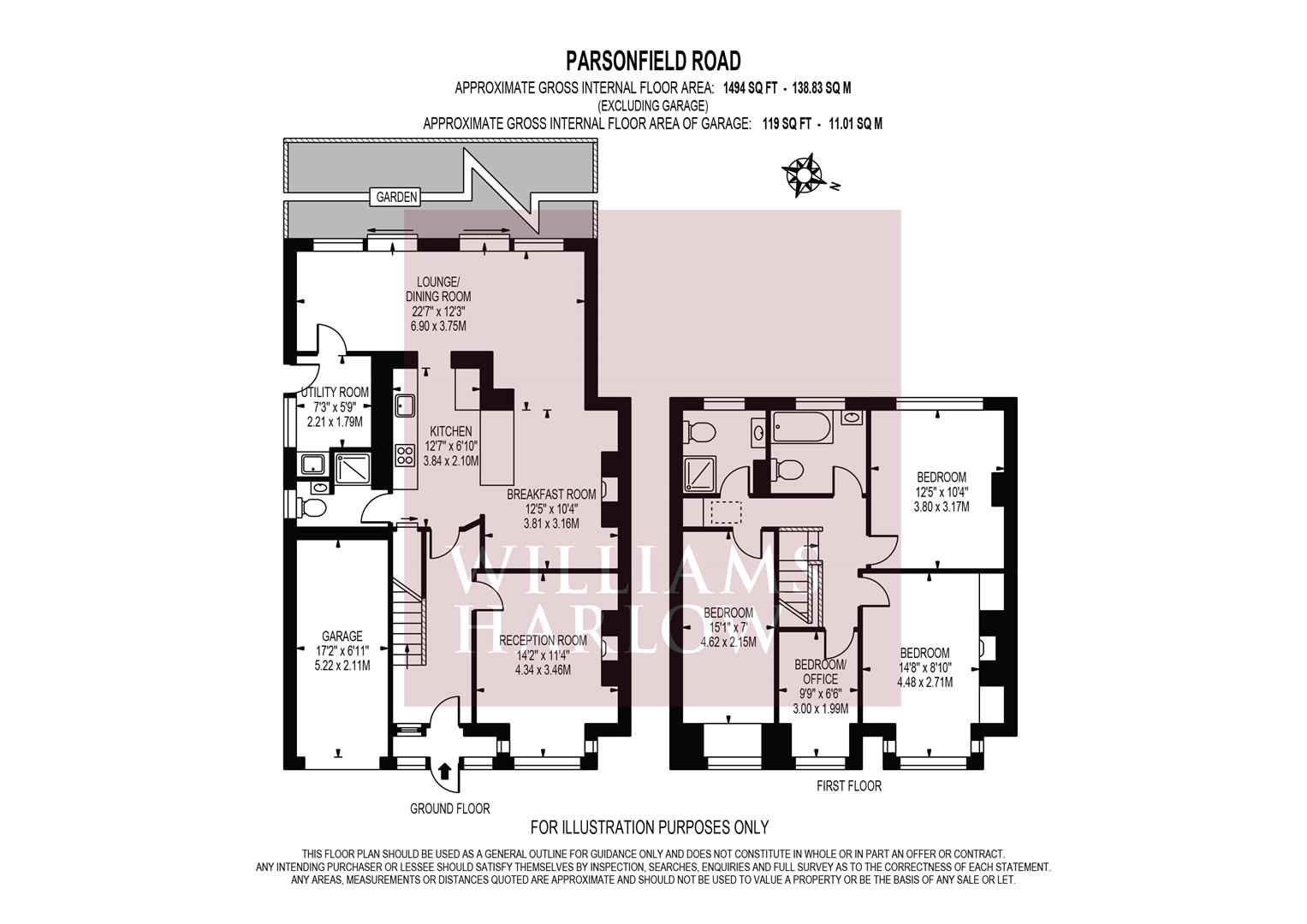 24, Parsonsfield Road, Banstead floorplan