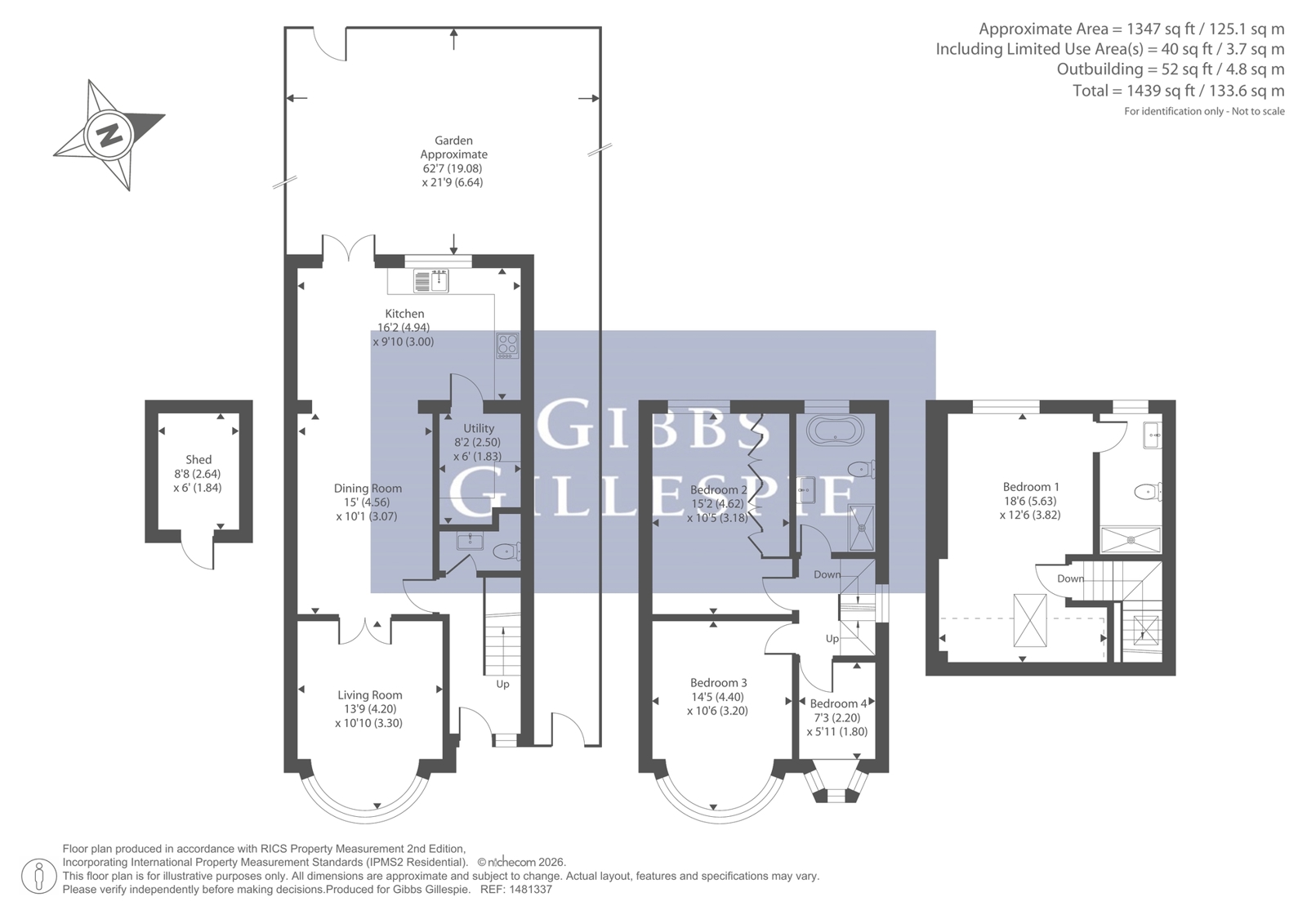209, Torbay Road, Harrow floorplan