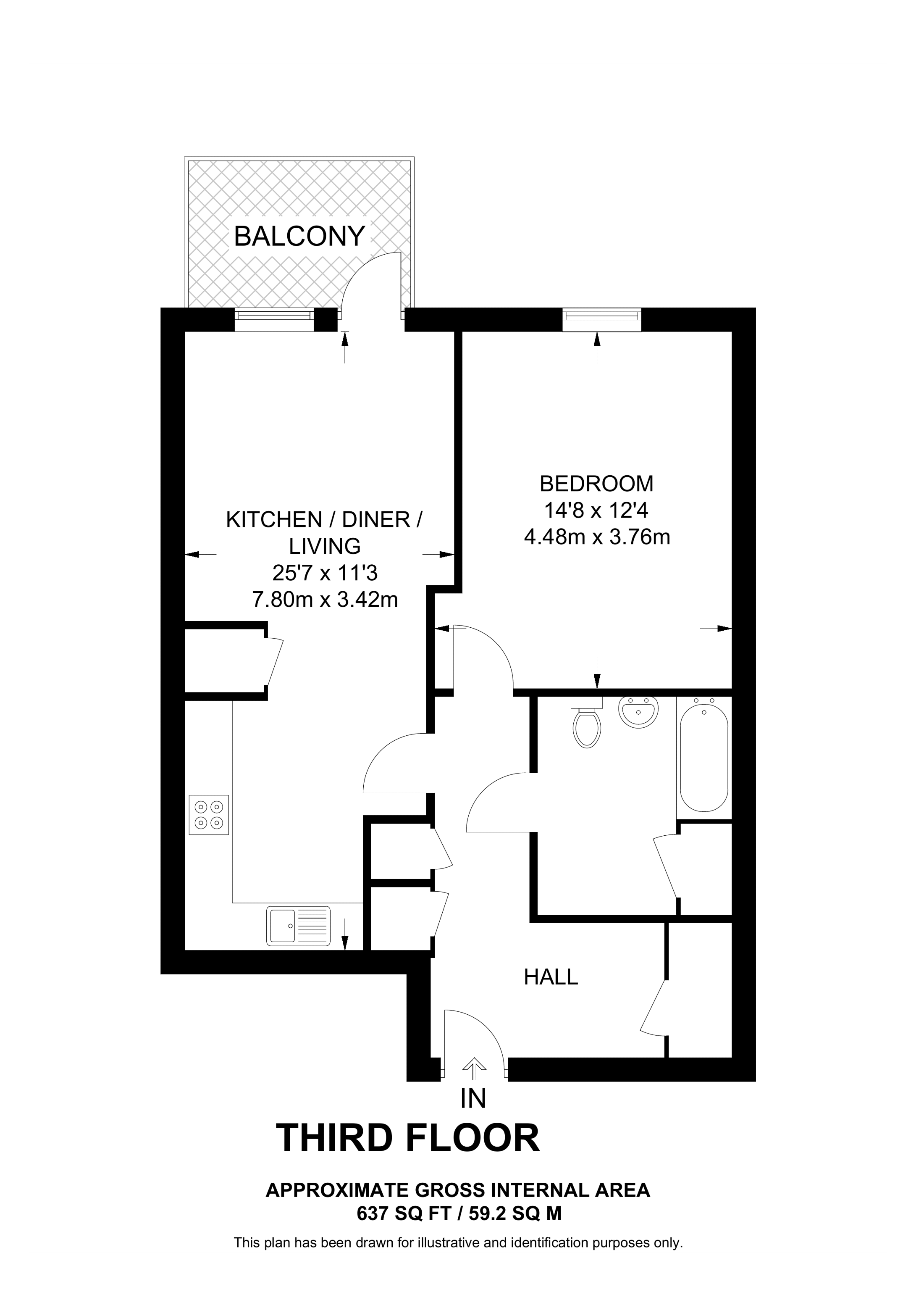 108 Chamberlain Court floorplan