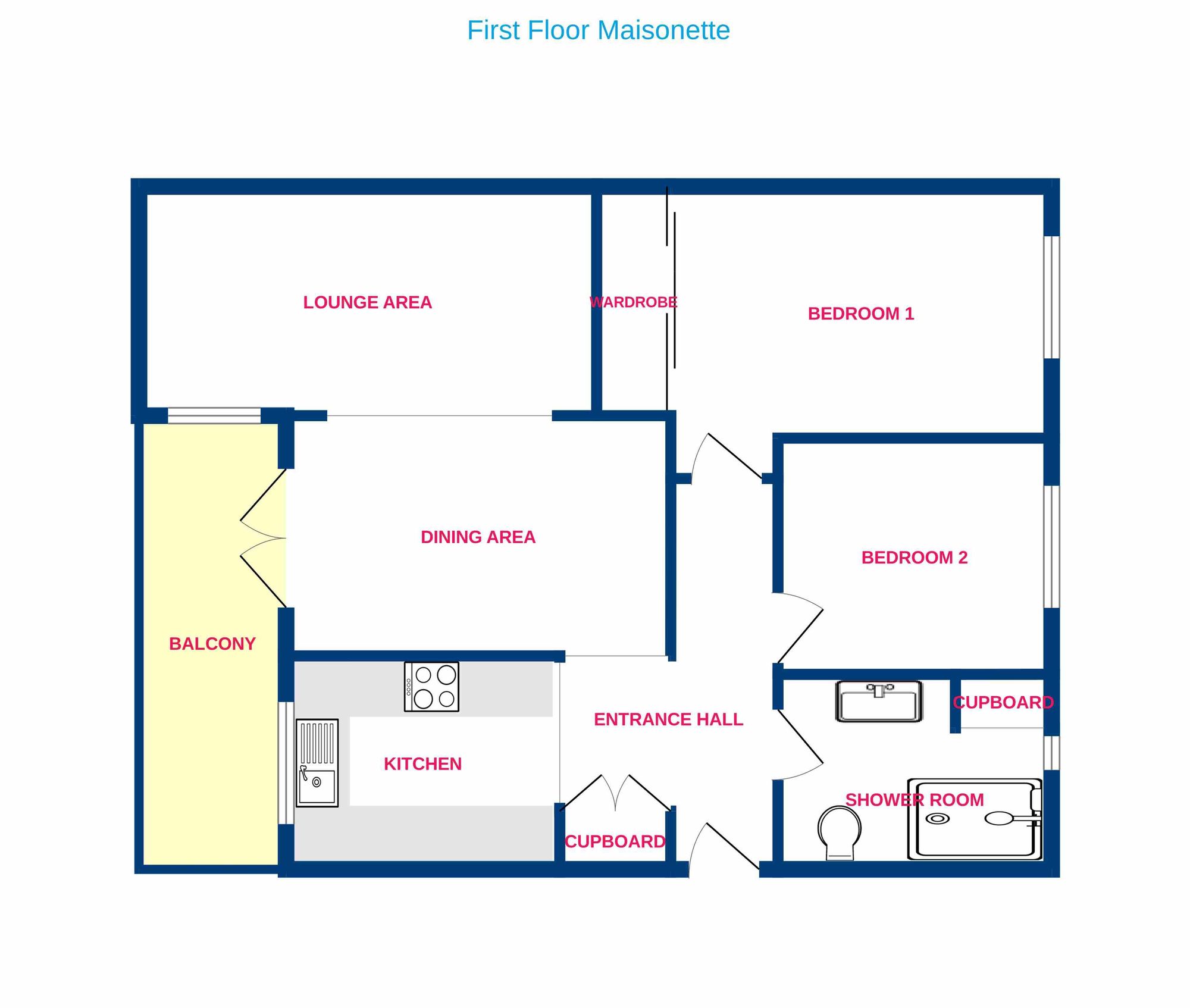 51 Woodstock Crescent, Basildon floorplan