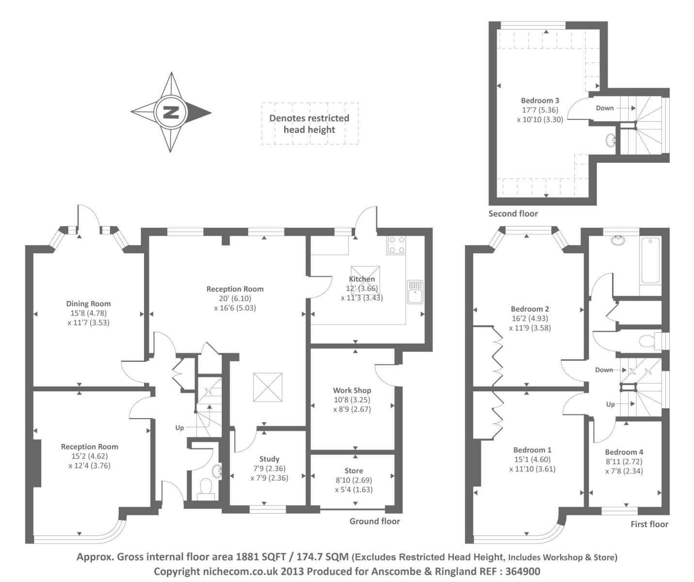 Free property report 45 Wychwood Avenue, Canons Park, HA8 6TQ Chimnie