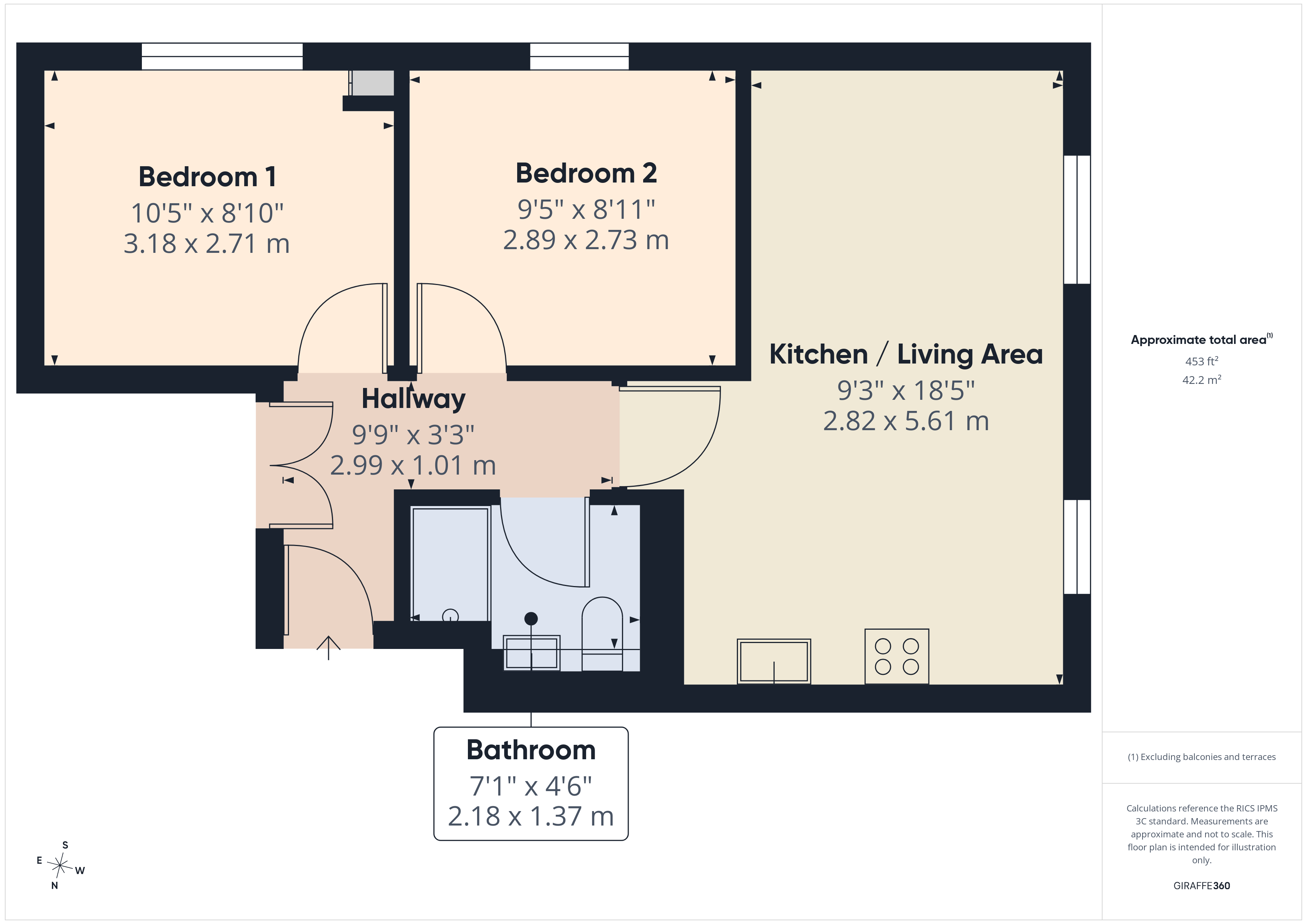 8 St. Andrews Place,, Hospital Road, Bude floorplan