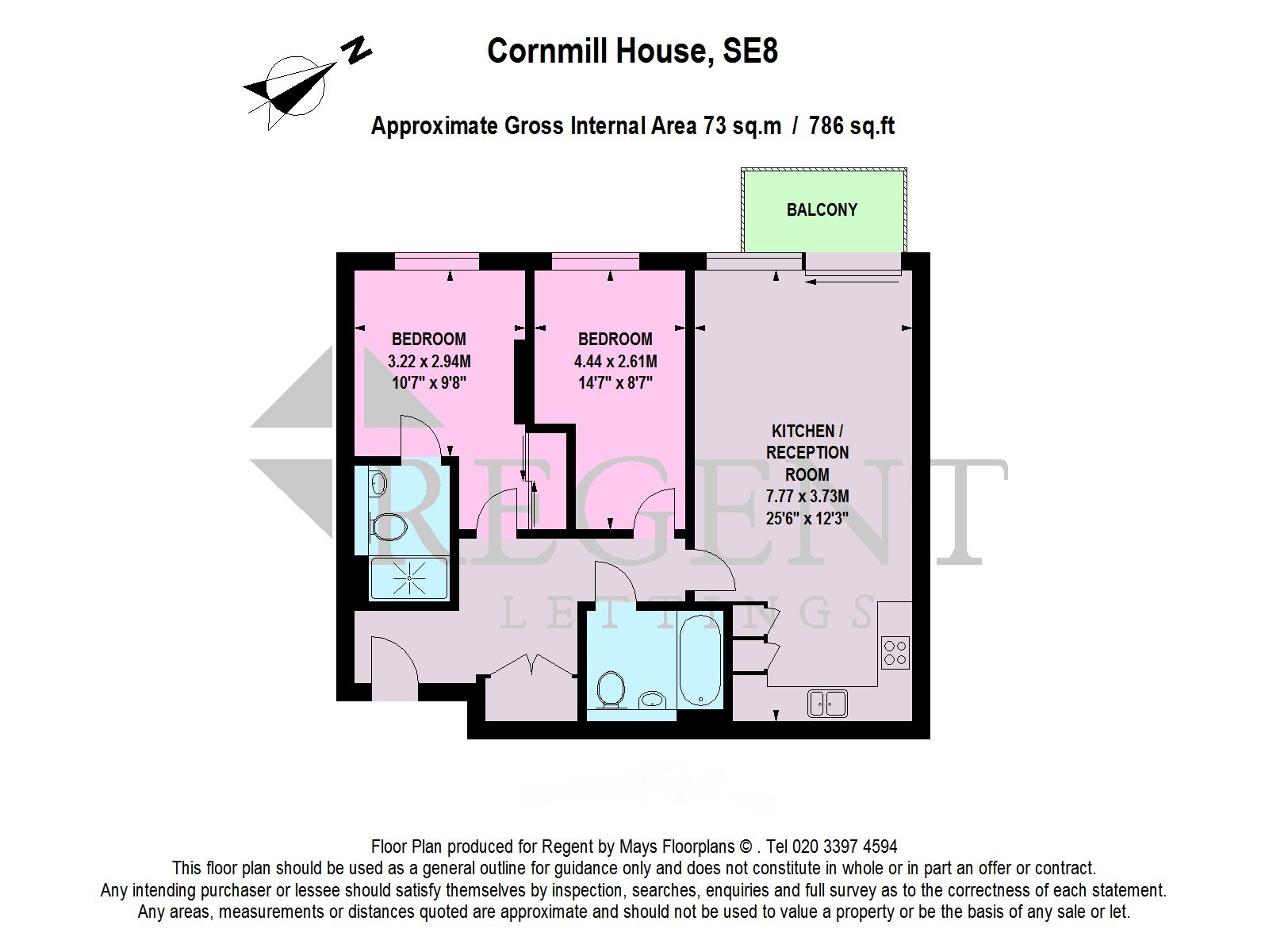 Wharf Street, London floorplan