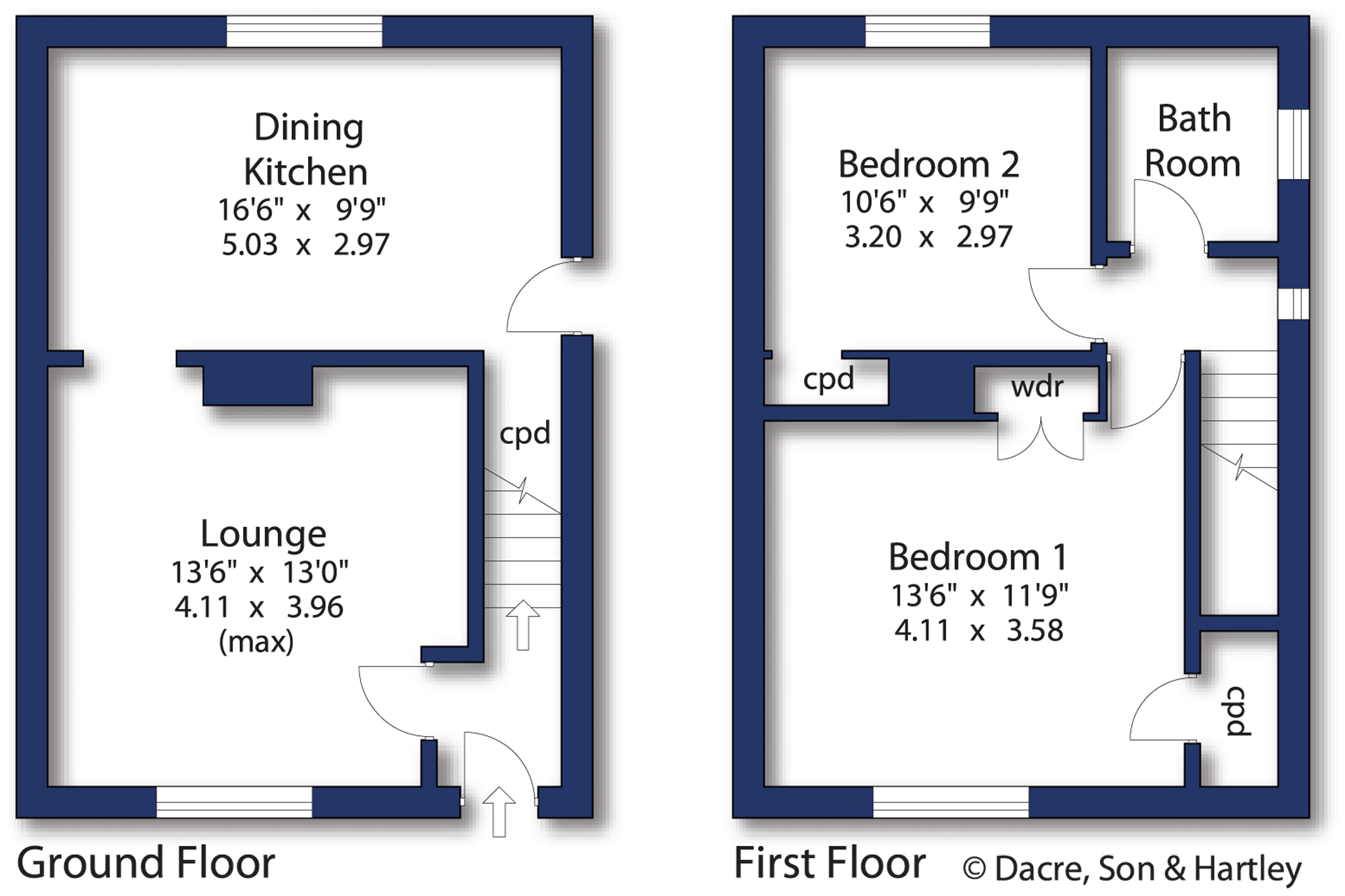 42, March Cote Lane, Bingley floorplan