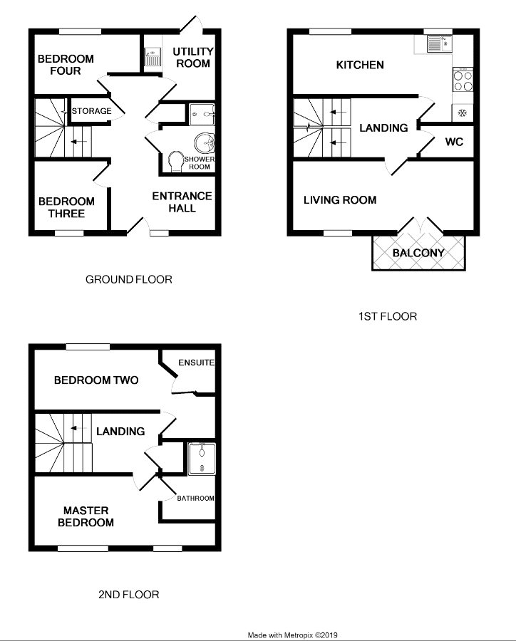 4 Bedrooms Town house to rent in Vulcan Drive, The Parks, Bracknell, Berkshire RG12