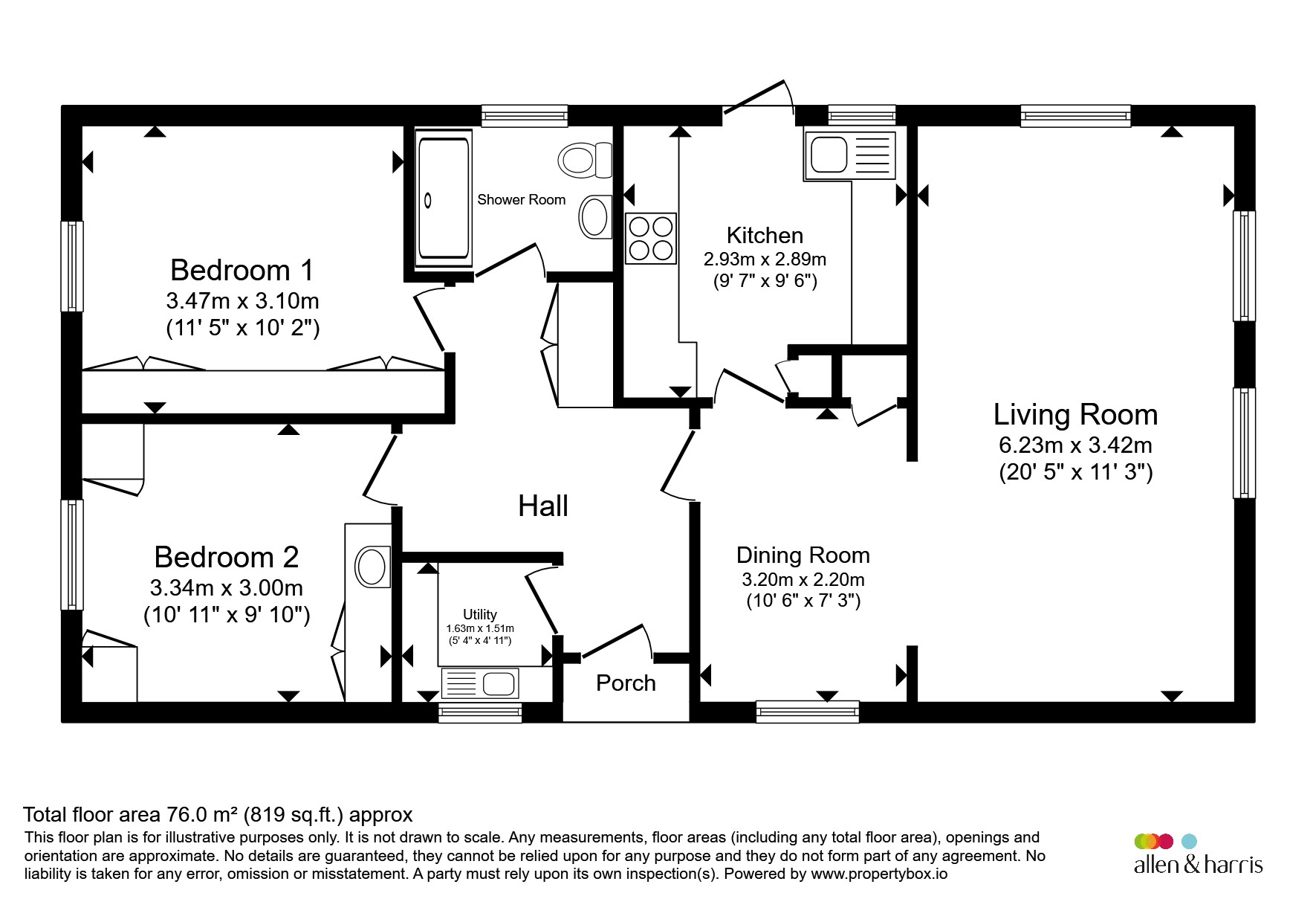 14, Russett Avenue, Lechlade floorplan