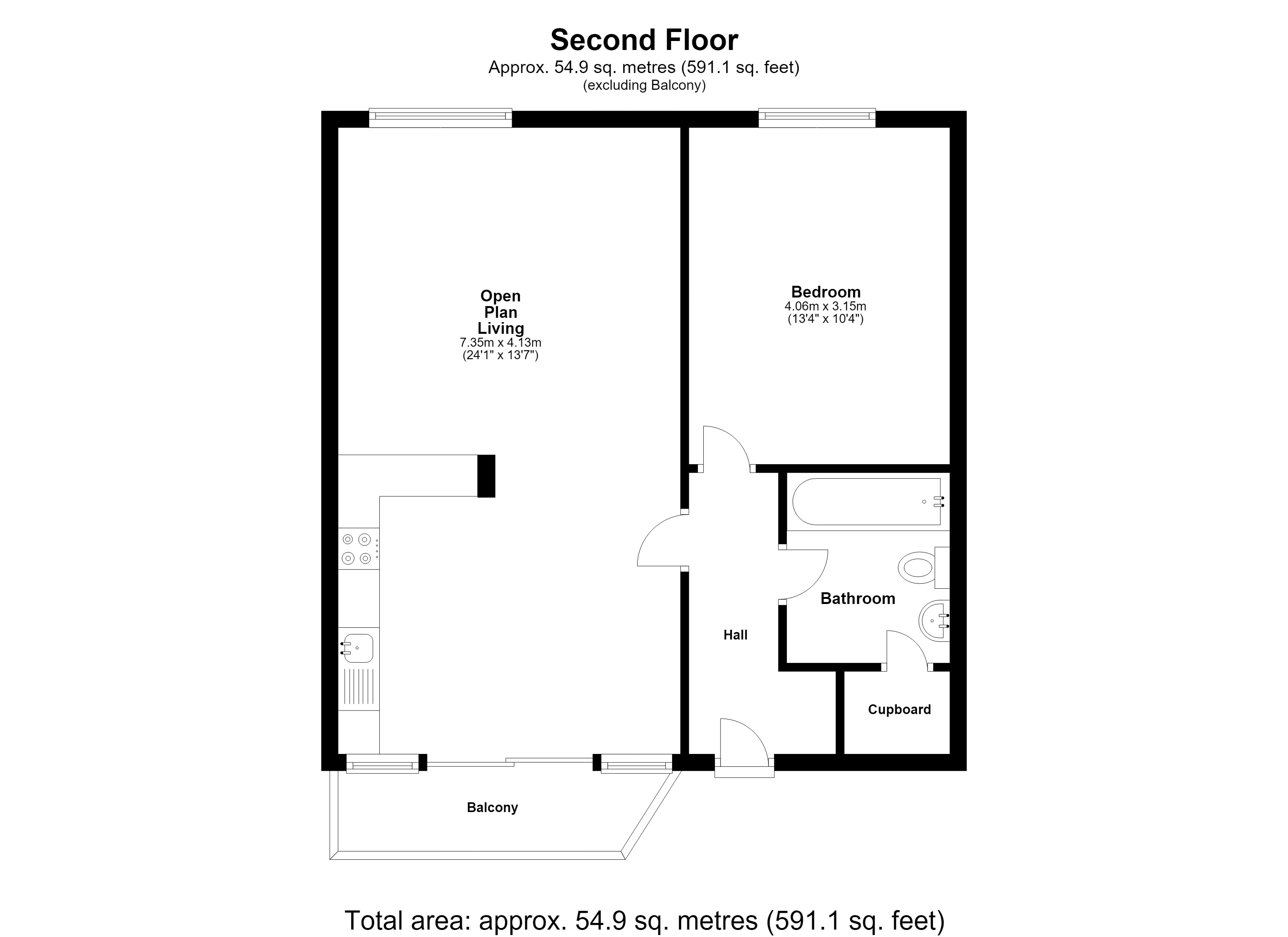 13, Barrington Mews, Milton Keynes floorplan