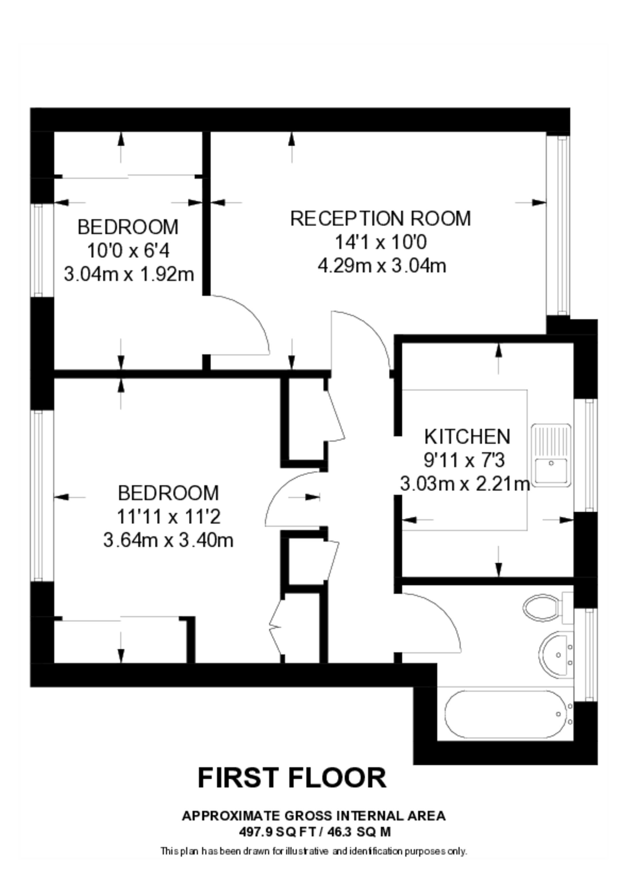 WD25, Watford floorplan