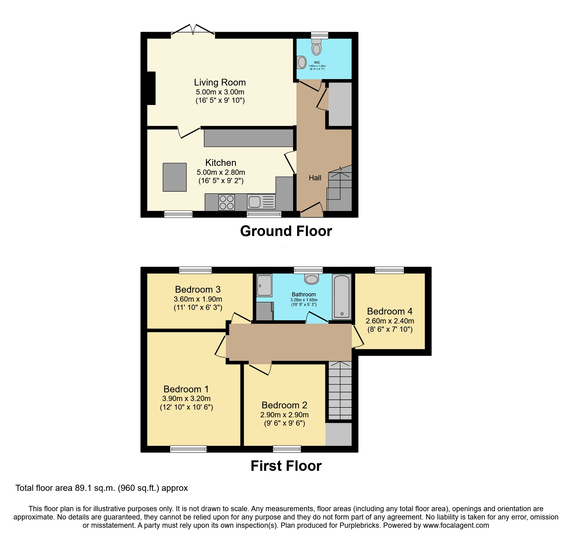 16, Warwick Road, Basingstoke floorplan