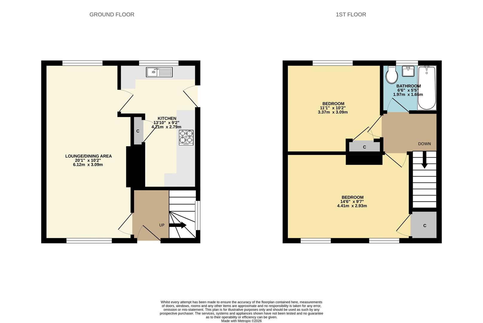 44, Balunie Drive, Dundee floorplan