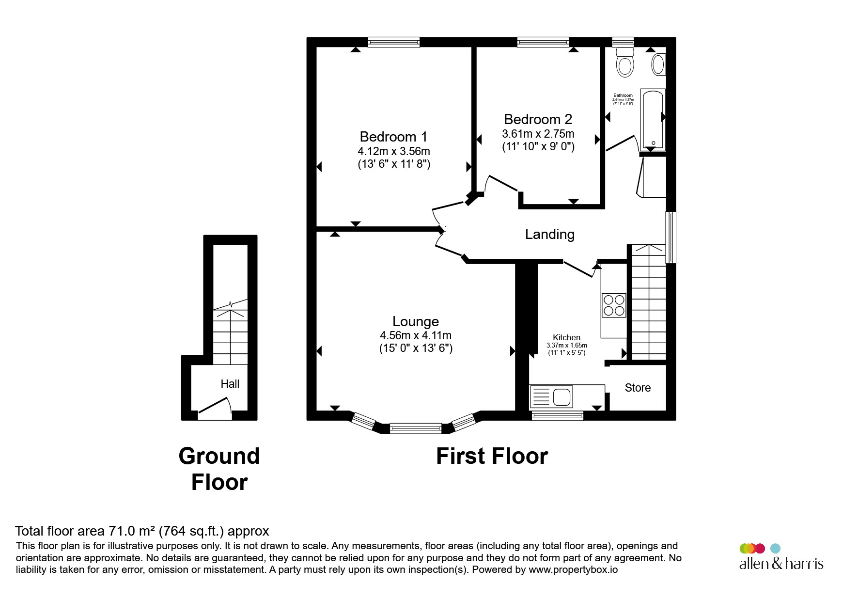 68, Haywood Street, GLASGOW floorplan