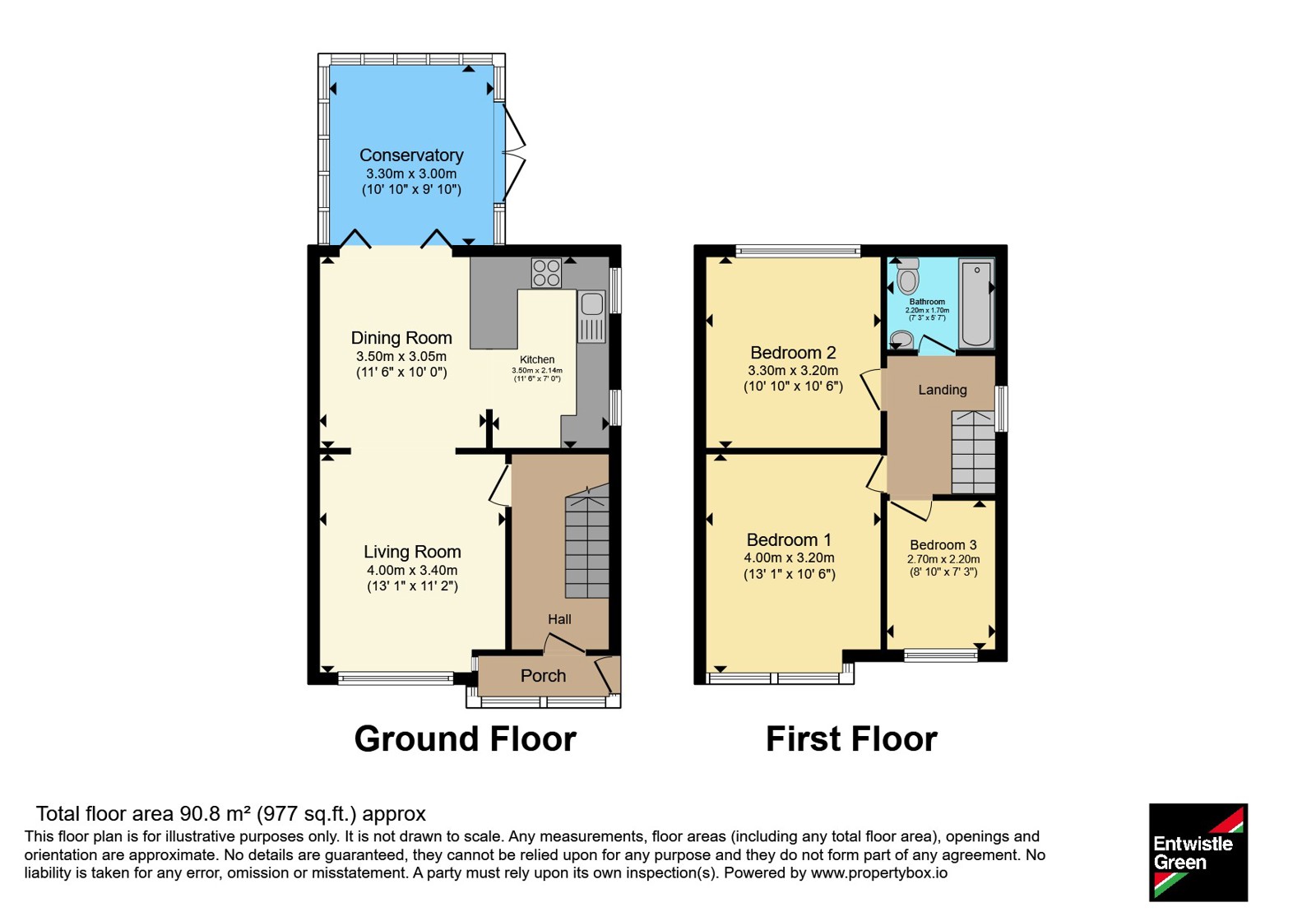 28, Olga Road, Merseyside floorplan