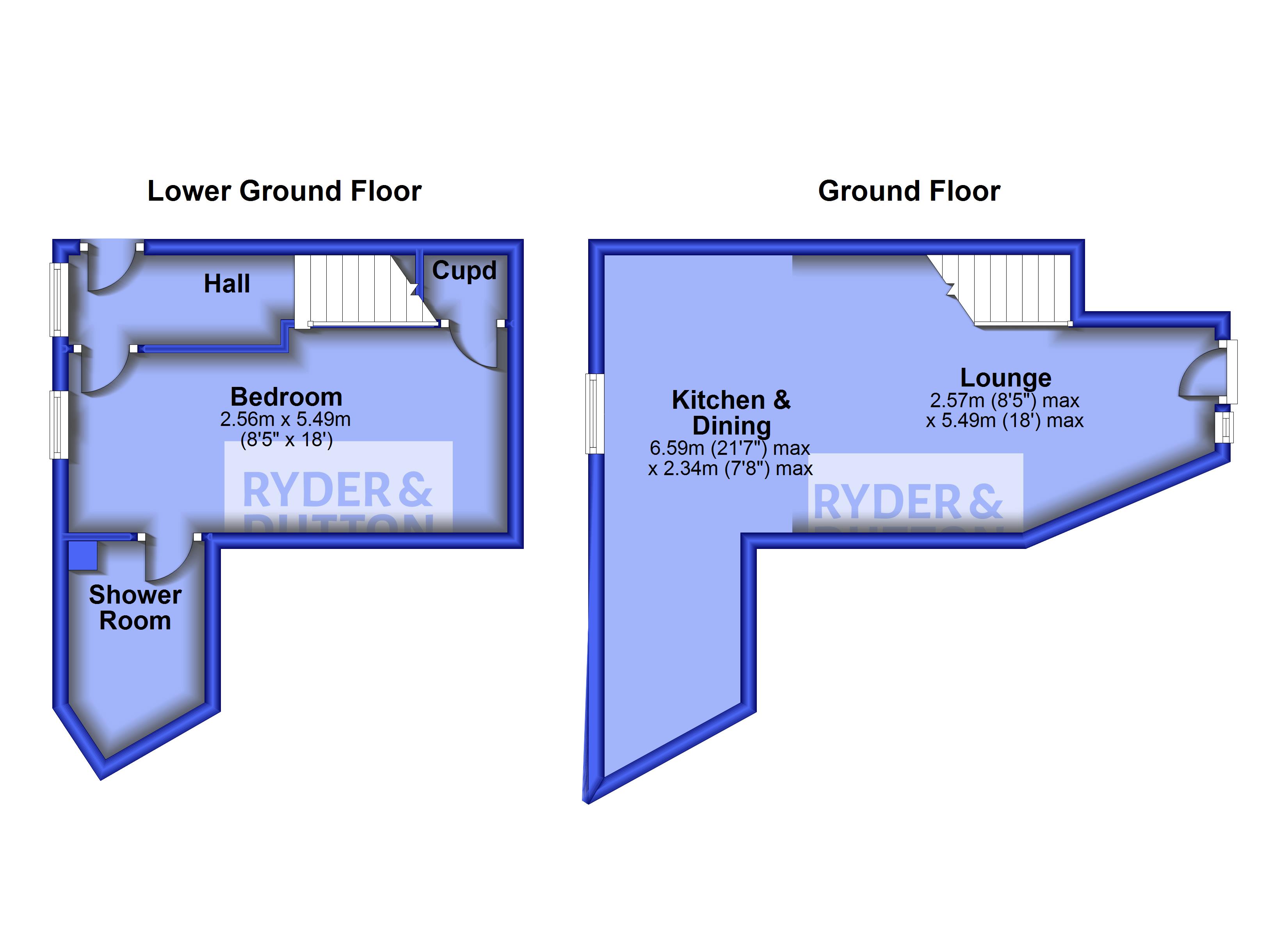 Shaw Hall Bank Road, Greenfield, Saddleworth OL3, 1 bedroom terraced