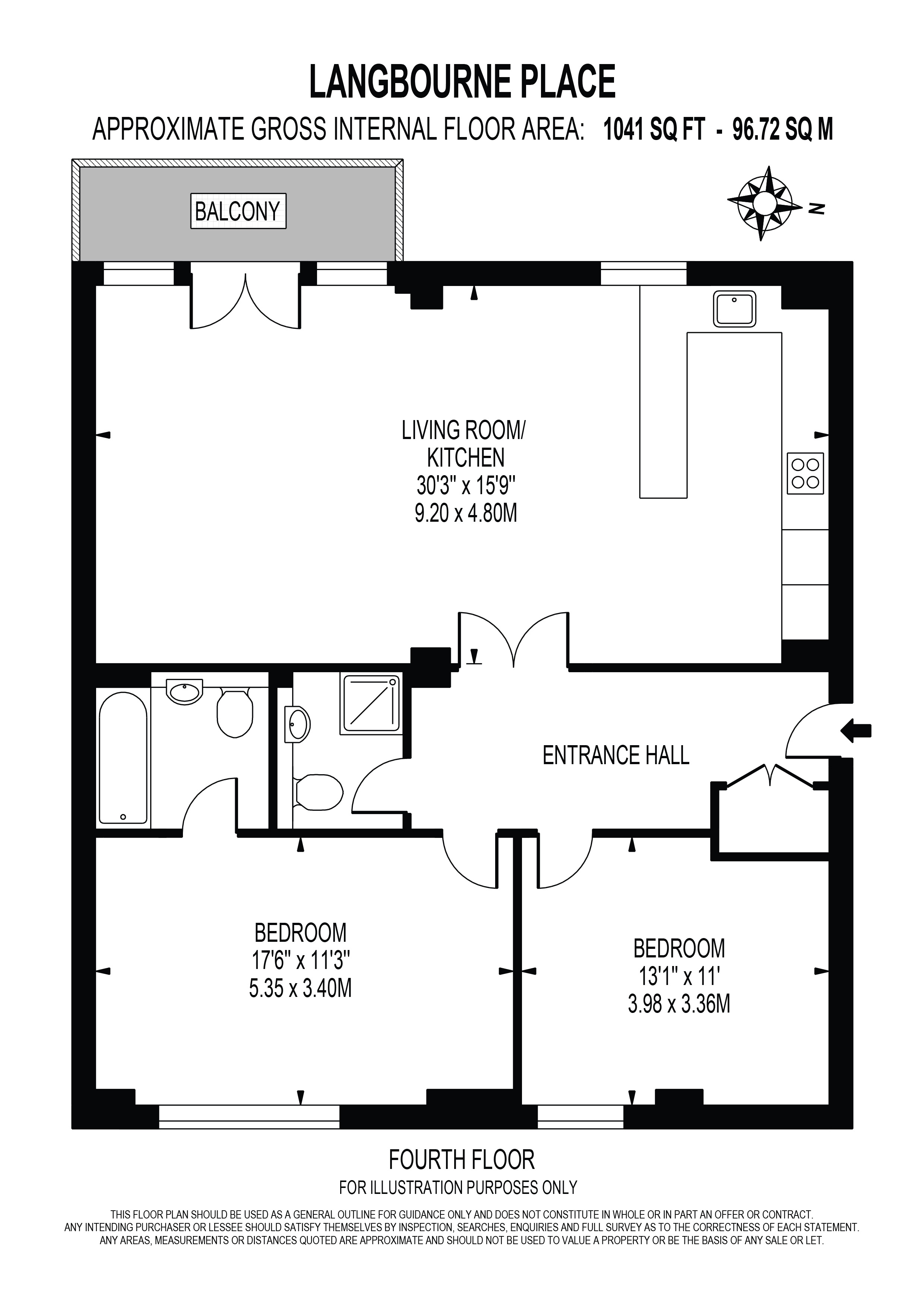 2 Bedrooms Flat for sale in Langbourne Place, London E14