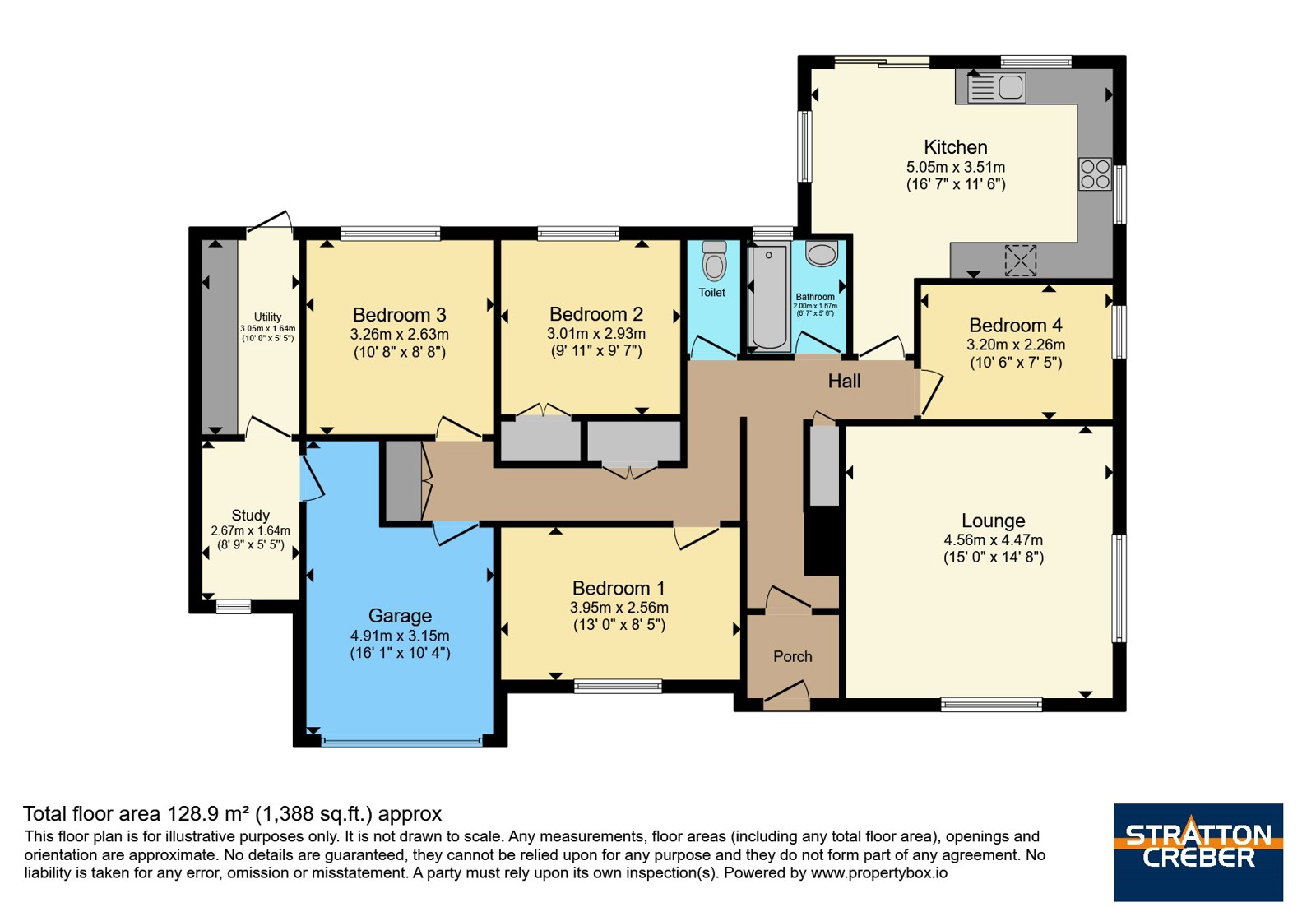 Brookside,, Bridgemead Close, Cornwall floorplan