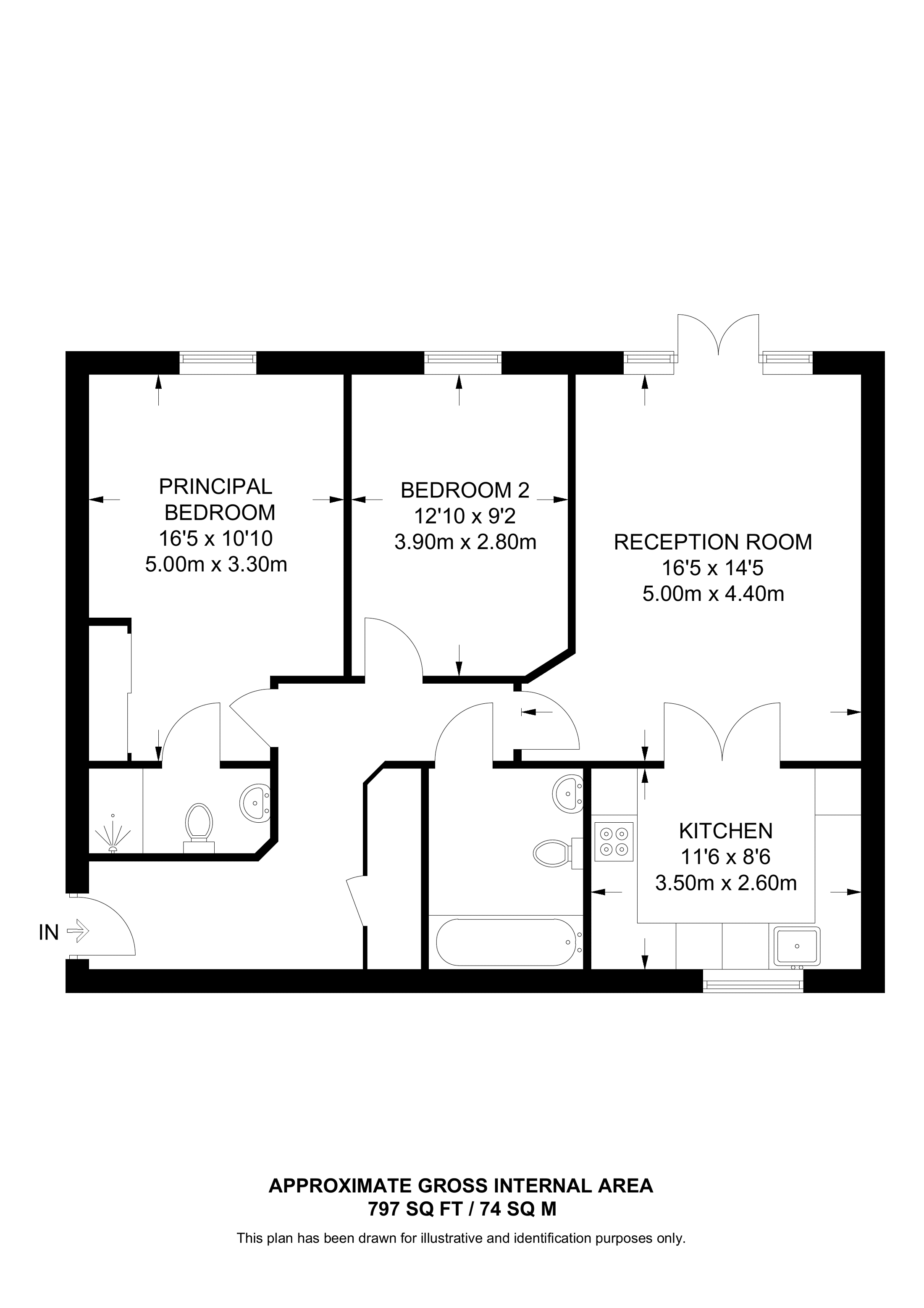 Uxbridge Road, Pinner floorplan