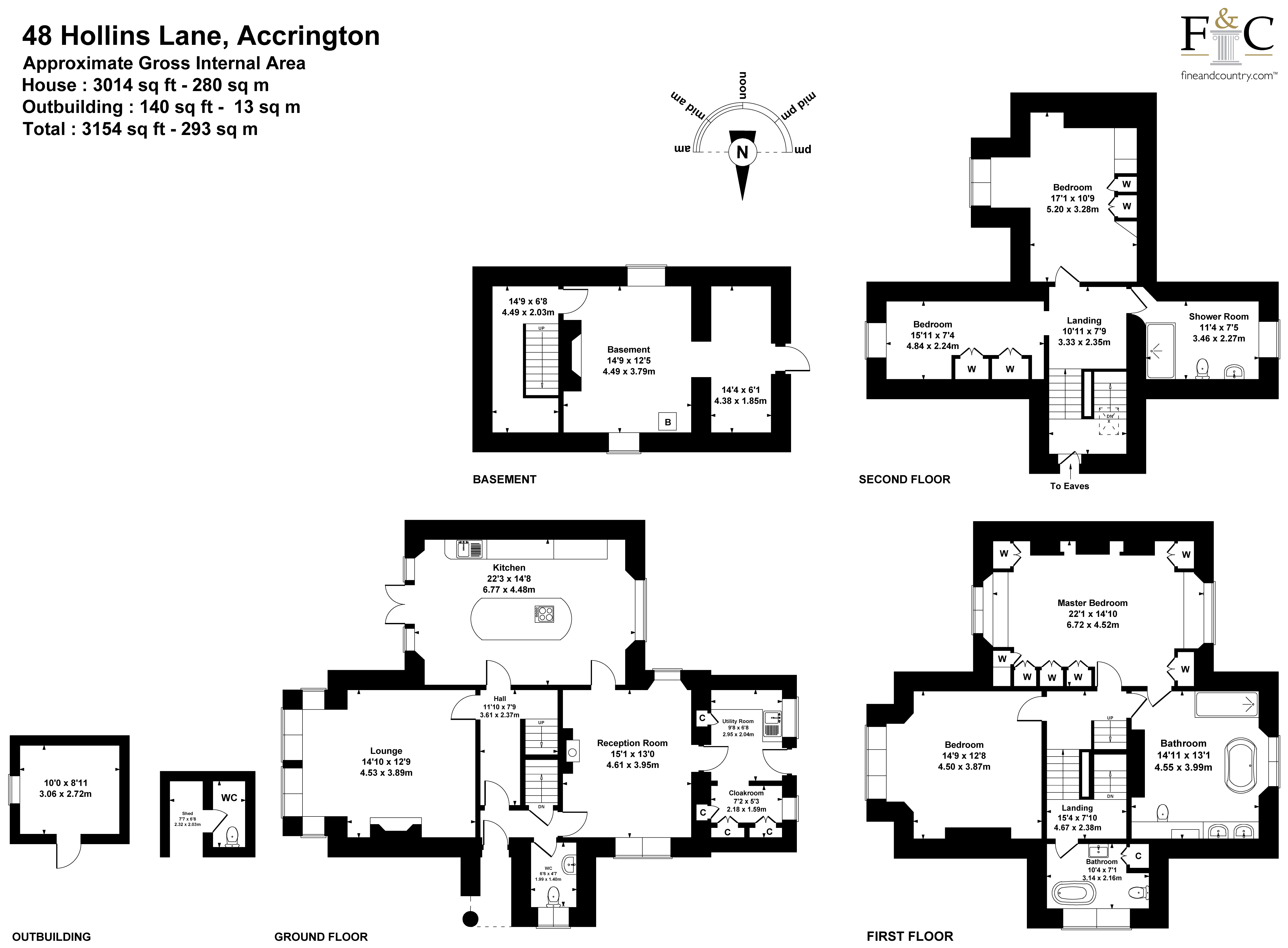48, Hollins Lane, Lancashire floorplan