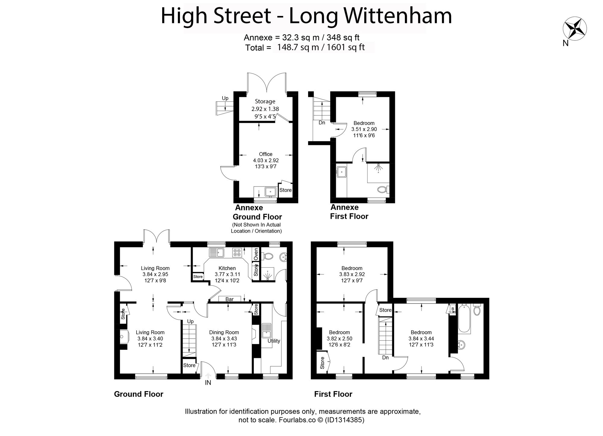 34 High Street, Abingdon floorplan