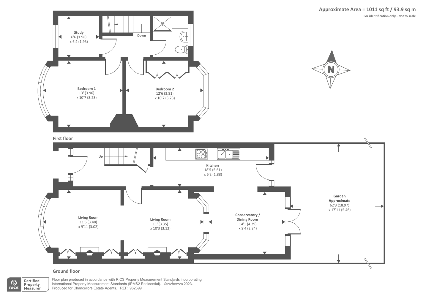 Annesley Road, Oxford floorplan
