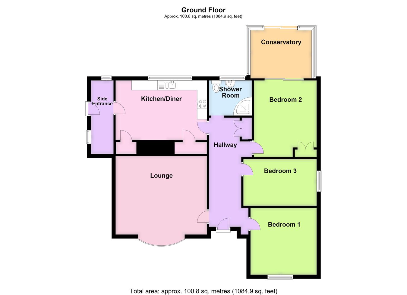 Kings Avenue, Boston floorplan