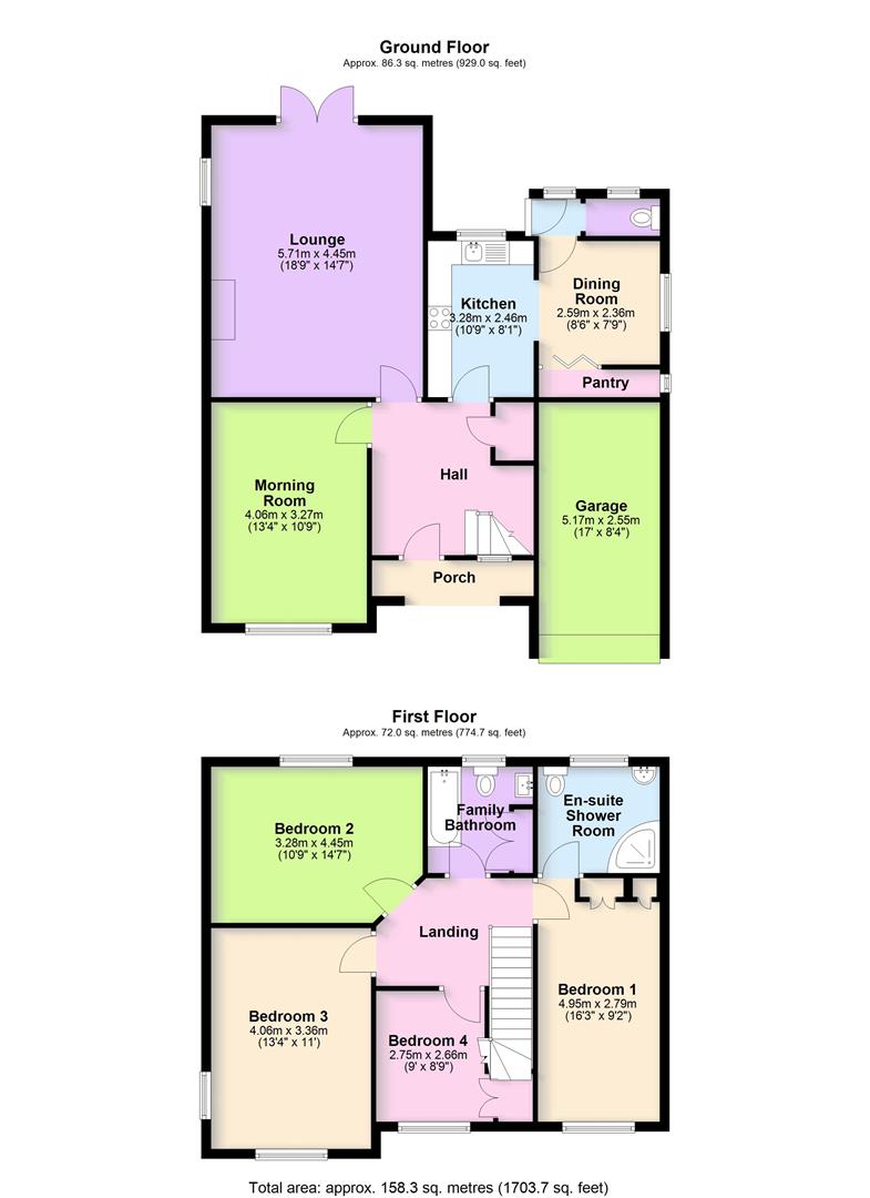 558, Chester Road, Northwich floorplan