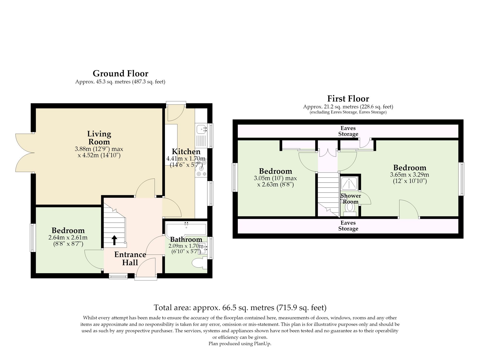 11 The Eddies, Lowestoft floorplan