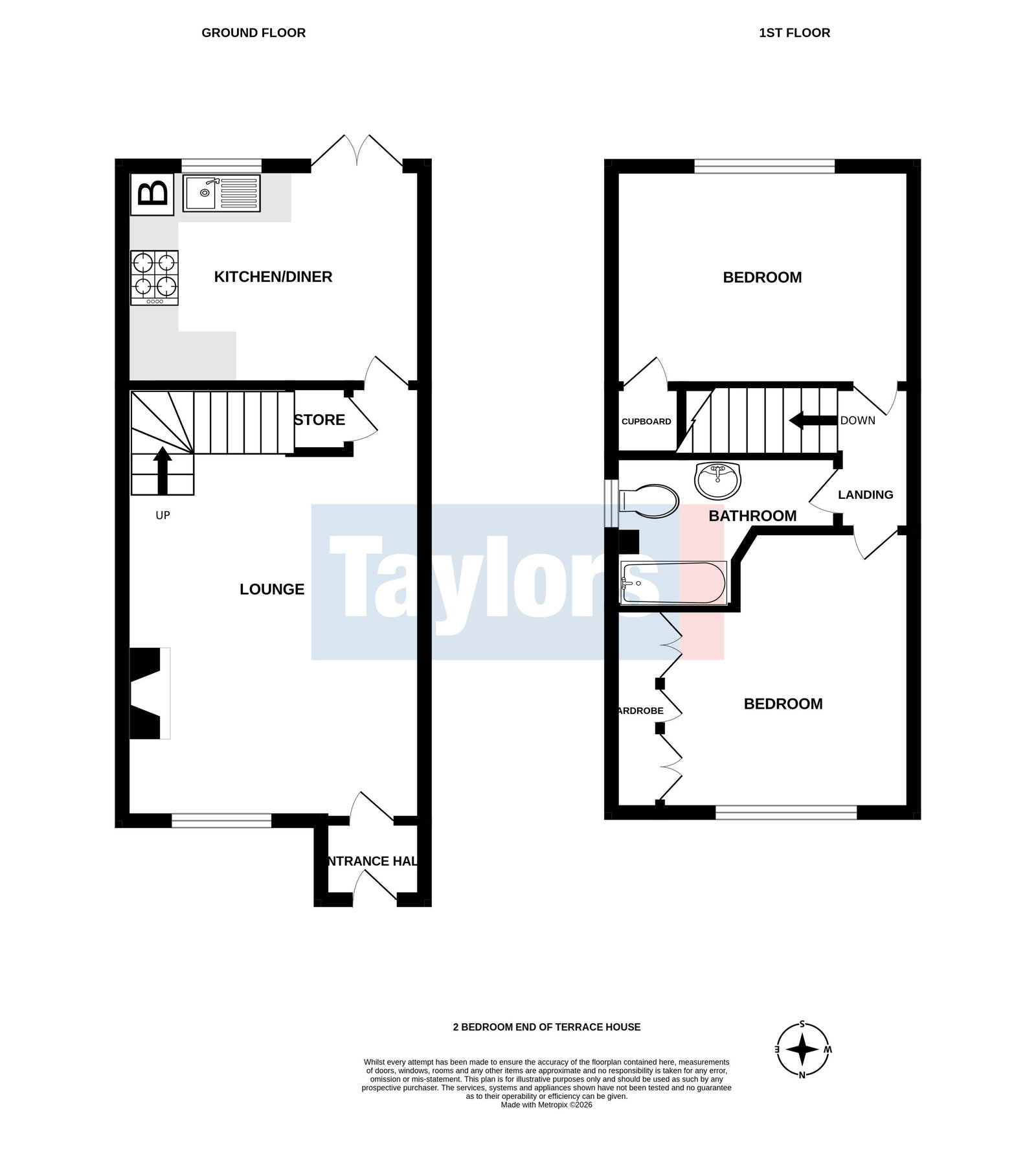 14, Chapel Street, Stourbridge floorplan