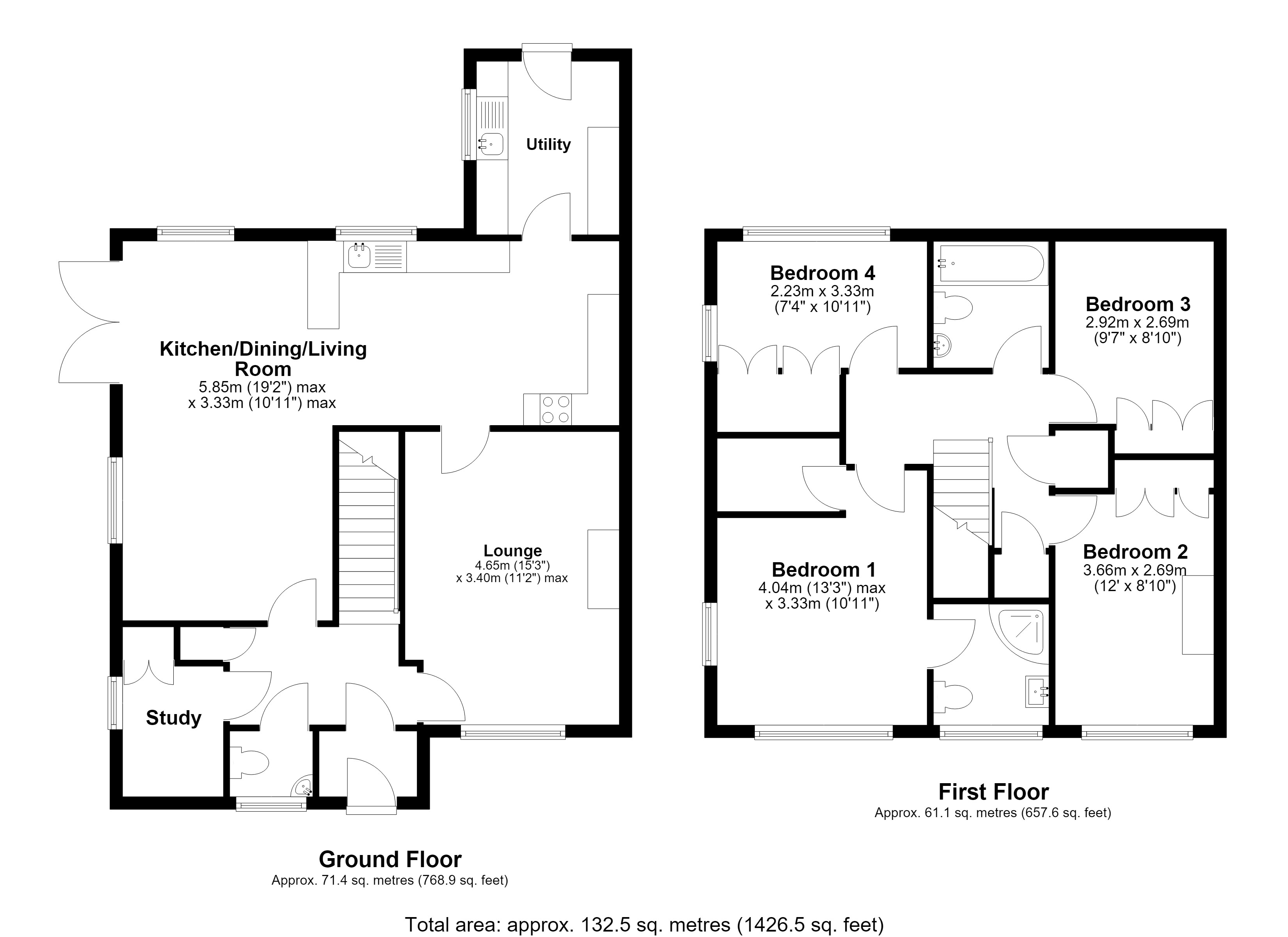 15, Fitzmaurice Close, Bradford On Avon floorplan
