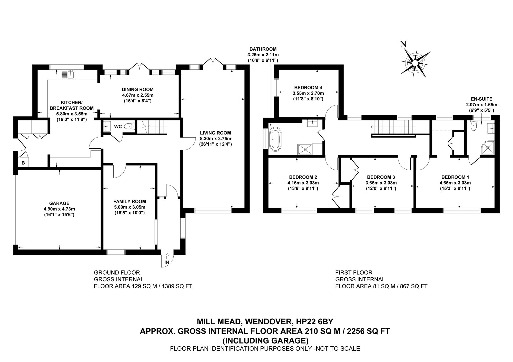 2 Mill Mead, Aylesbury floorplan