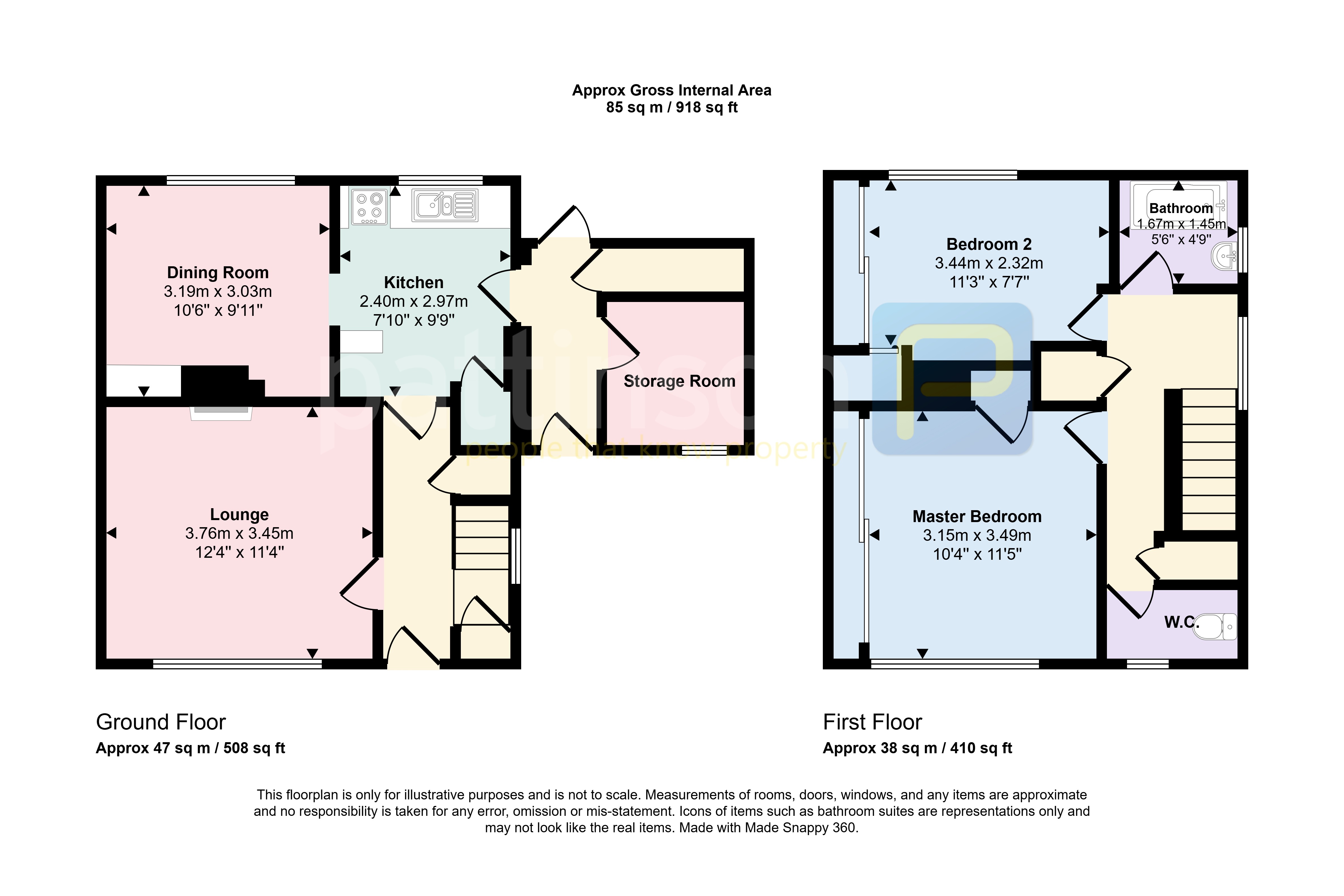 33, Aberdeen Drive, Jarrow floorplan
