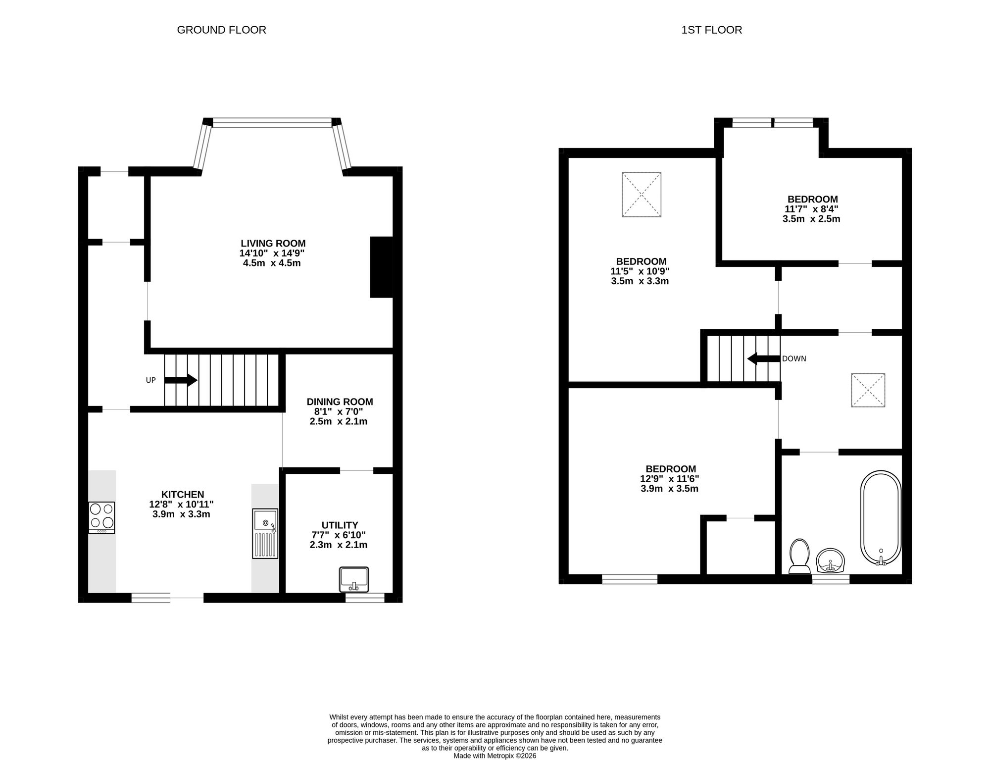 12 Gloag Place, West Calder floorplan