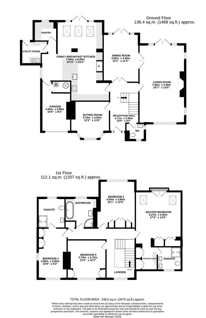 Woodhead Road, Hale floorplan