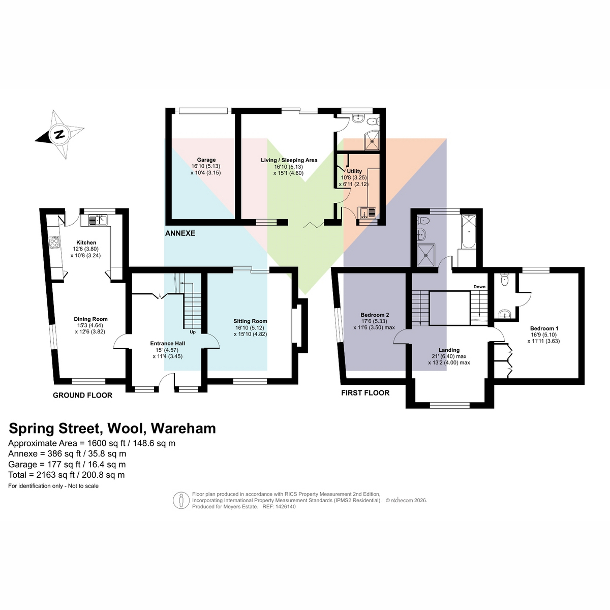 Tudor Barn, Spring Street, Wareham floorplan